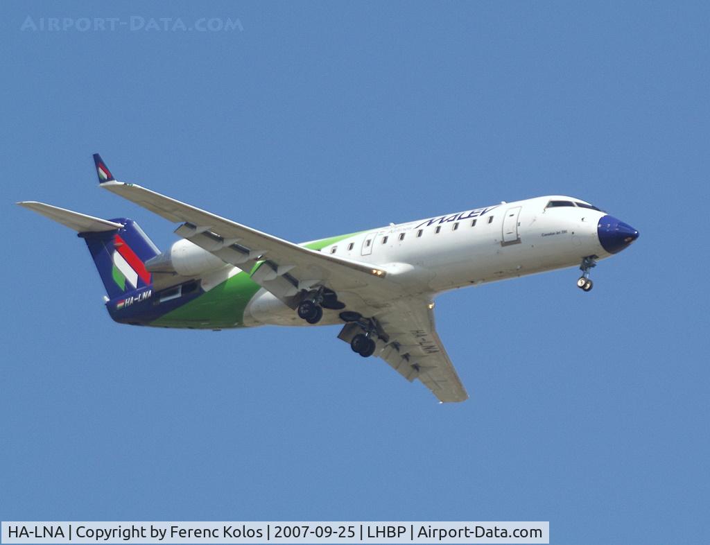 HA-LNA, 2002 Canadair CRJ-100ER (CL-600-2B19) C/N 7676, Ferihegy