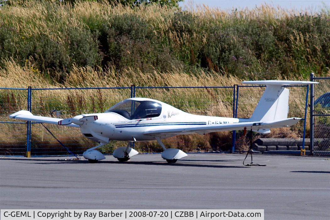 C-GEML, 1996 Diamond DA-20A-1 Katana C/N 10204, Diamond DA 20-A1 Katana [10204] Boundary Bay~C 20/07/2008