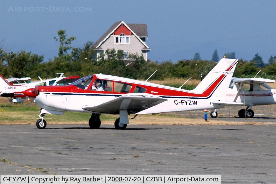 C-FYZW, 1969 Piper PA-28R-200 C/N 28R-35218, Piper PA-28R-200 Cherokee Arrow [28R-35218] Boundary Bay~C 20/07/2008
