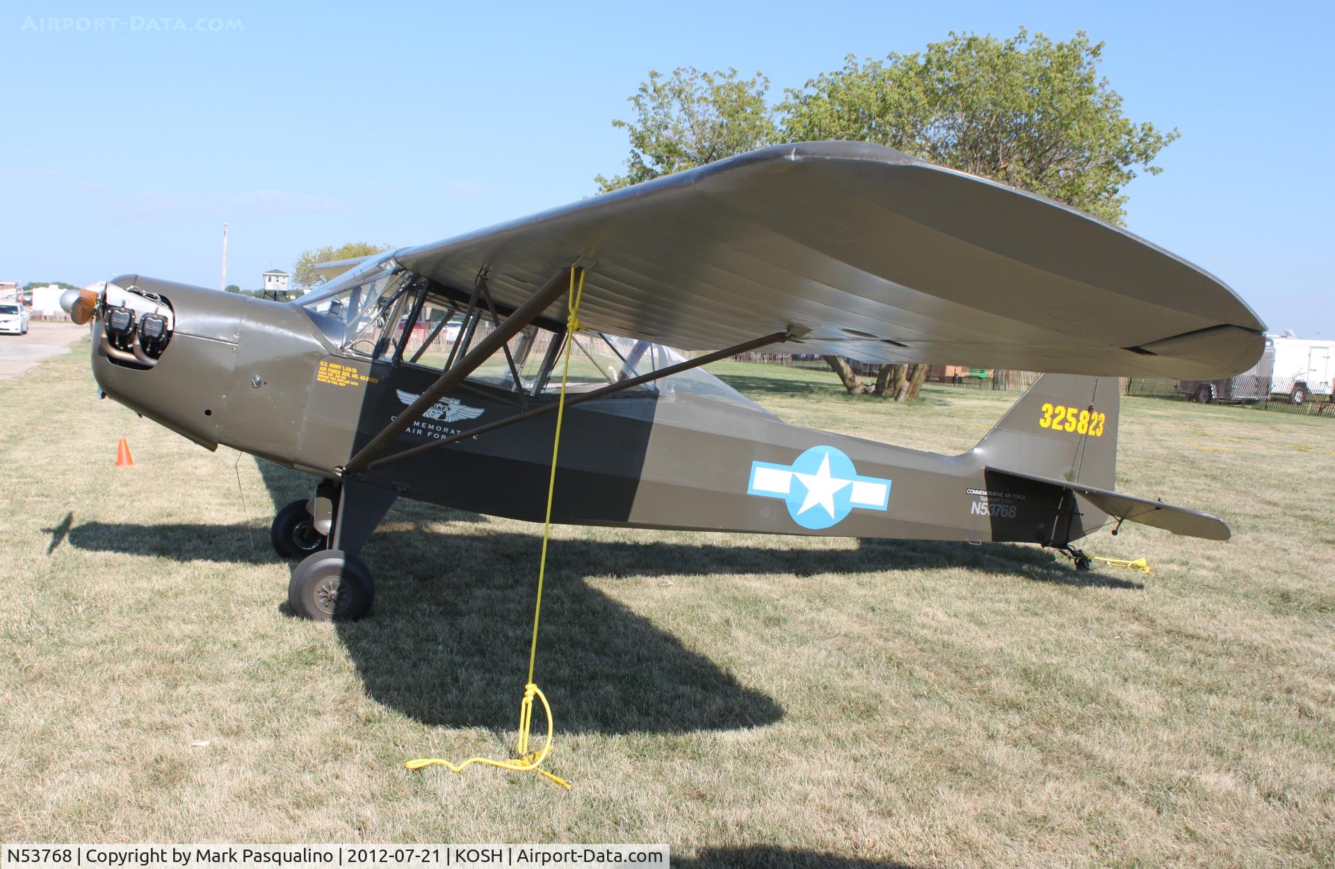 N53768, 1943 Taylorcraft L-2 C/N 5135, Taylorcraft L-2A
