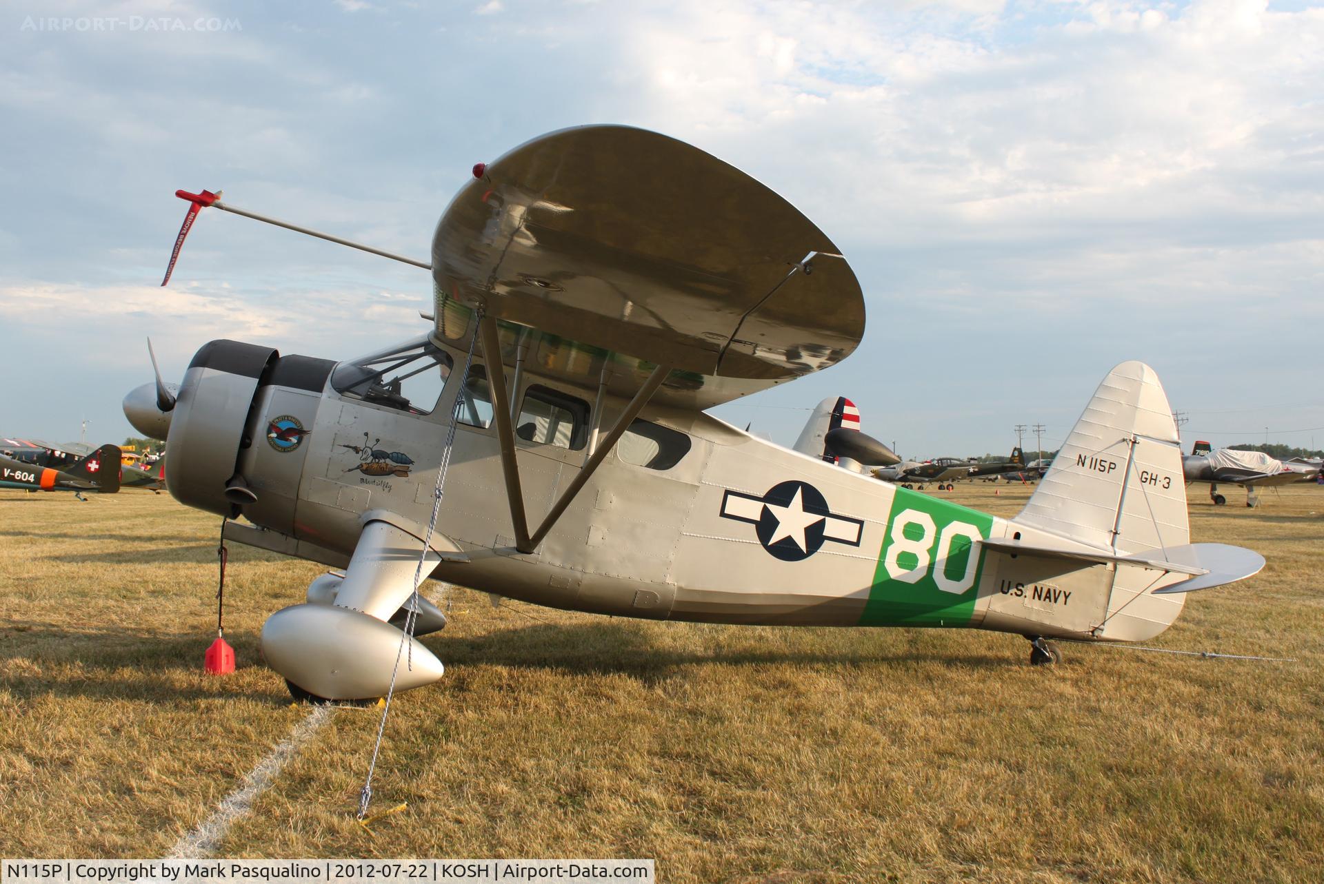 N115P, 1944 Howard Aircraft DGA-15P C/N 926, Howard DGA-15P