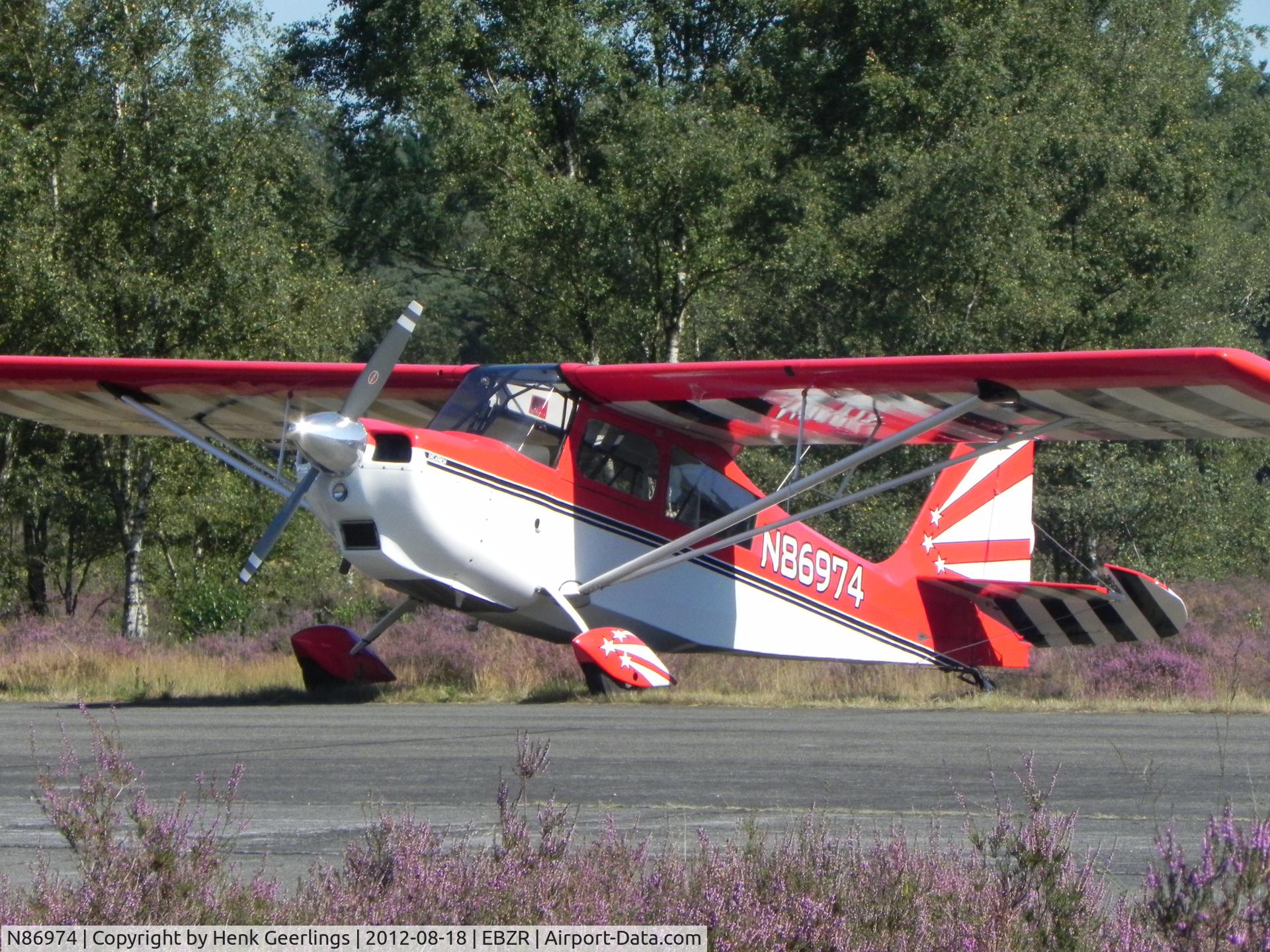 N86974, 1974 Bellanca 8KCAB Decathlon C/N 145-74, Fly In