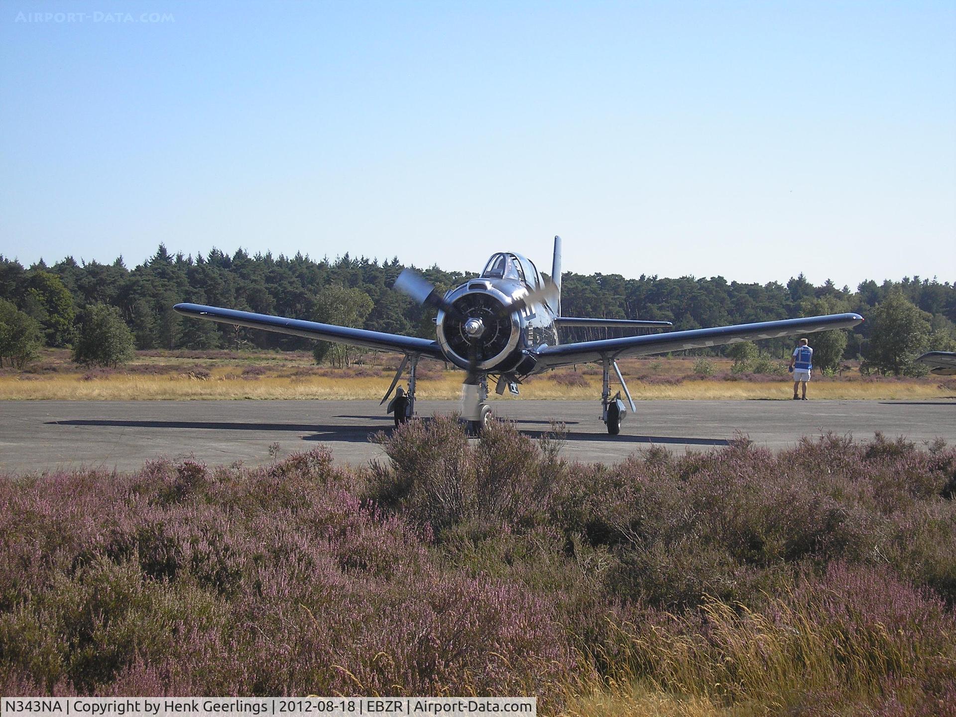 N343NA, 1955 North American T-28B Trojan C/N 200-414, Fly In
