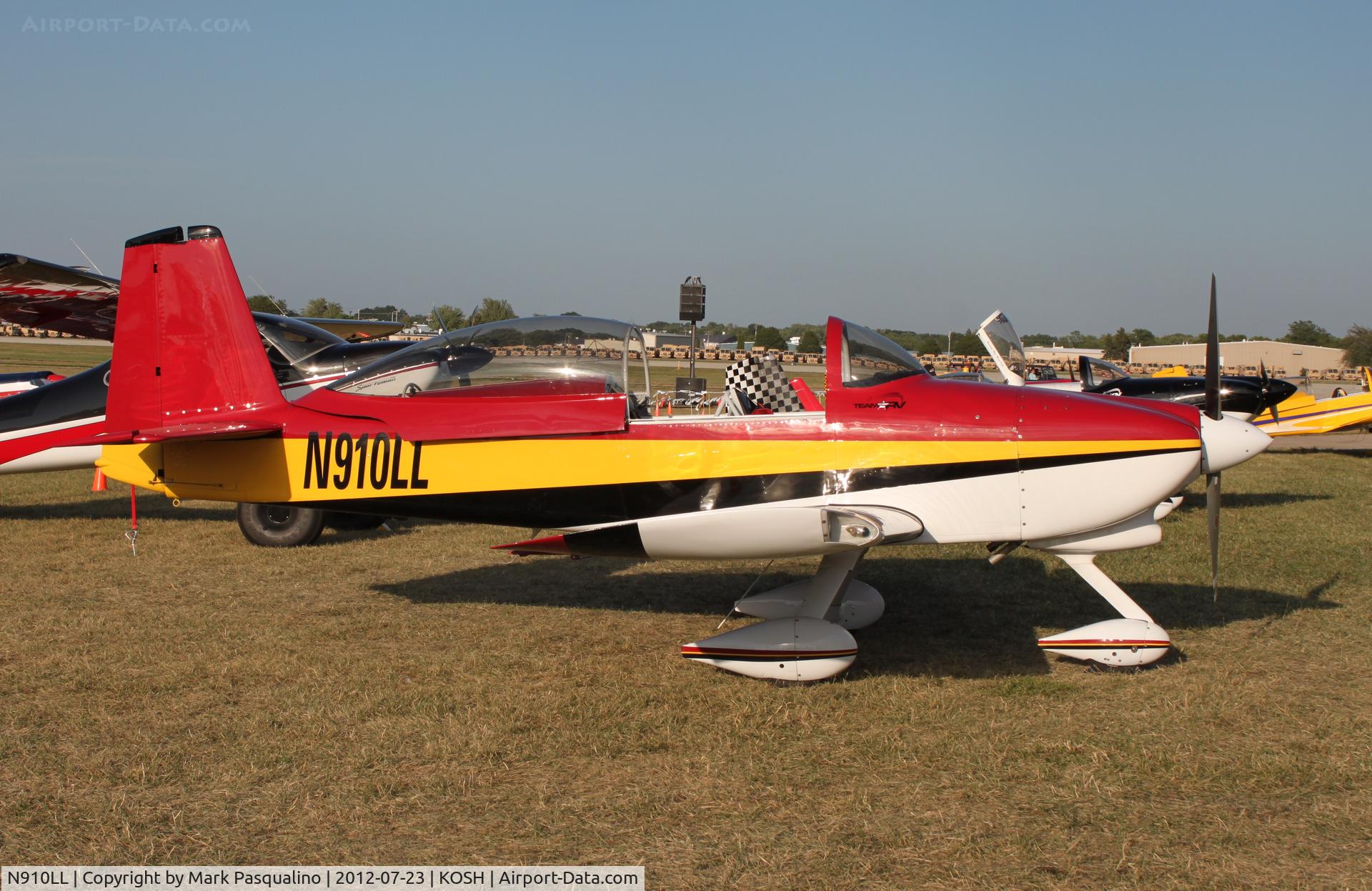 N910LL, Vans RV-8A C/N 80910, Vans RV-8A