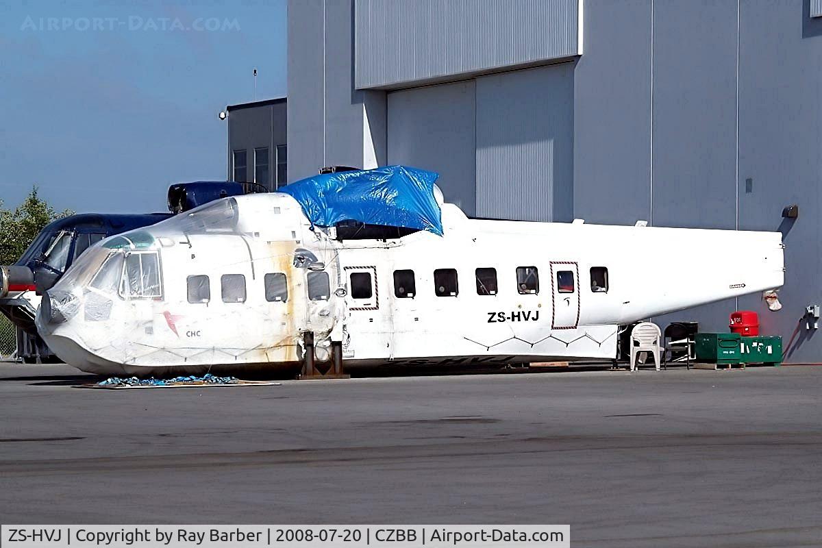 ZS-HVJ, 1972 Sikorsky S-61N C/N 61493, Sikorsky S-61N [61-493] (CHC Helicopters Africa) Boundary Bay~C 20/07/2008