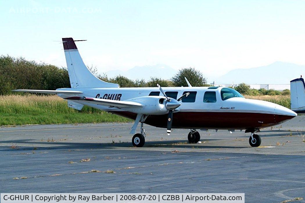 C-GHUR, 1974 Ted Smith Aerostar 601 C/N 61-0174-085, Piper PA-60-601 Aerostar [61-0174-085] (Icon Airways Ltd)  Boundary Bay~C 20/07/2008