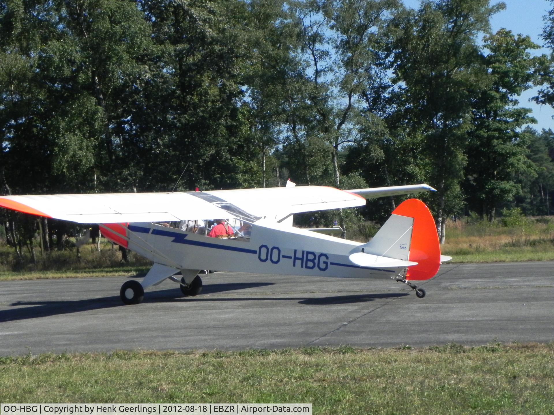 OO-HBG, Piper L-18C Super Cub (PA-18-95) C/N 18-3228, Fly In