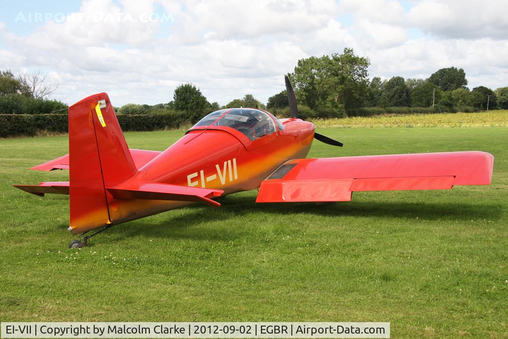 EI-VII, Vans RV-7 C/N 73114, Vans RV-7 at The Real Aeroplane Club's Wings & Wheels weekend, Breighton Airfield, September 2012.