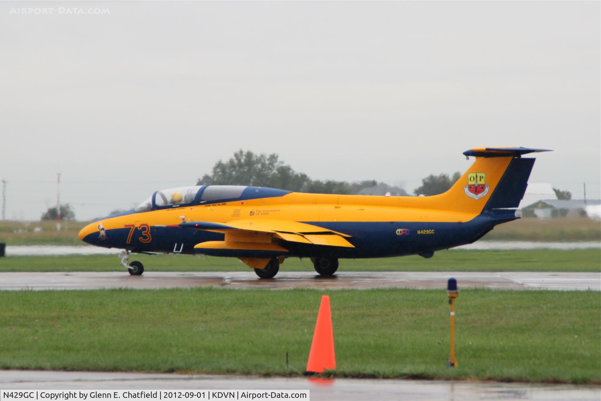 N429GC, 1964 Aero L-29 Delfin C/N 591311, Quad Cities Air Show