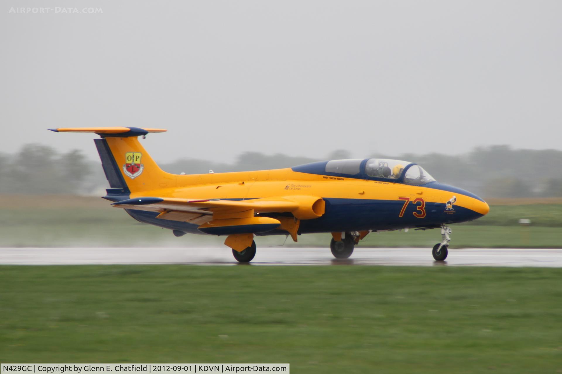 N429GC, 1964 Aero L-29 Delfin C/N 591311, Quad Cities Air Show