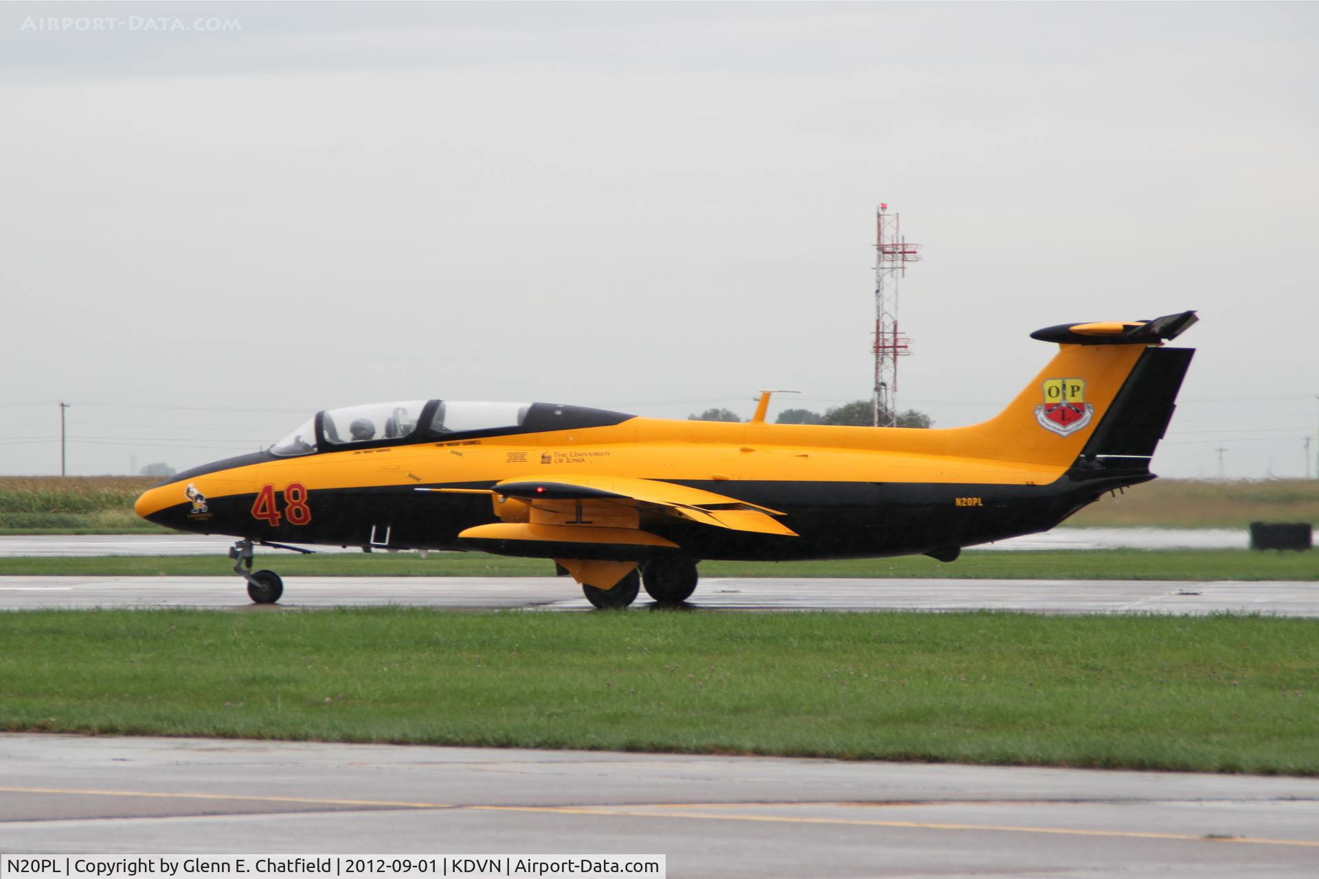 N20PL, 1973 Aero L-29C Delfin C/N 395097, Quad Cities Air Show
