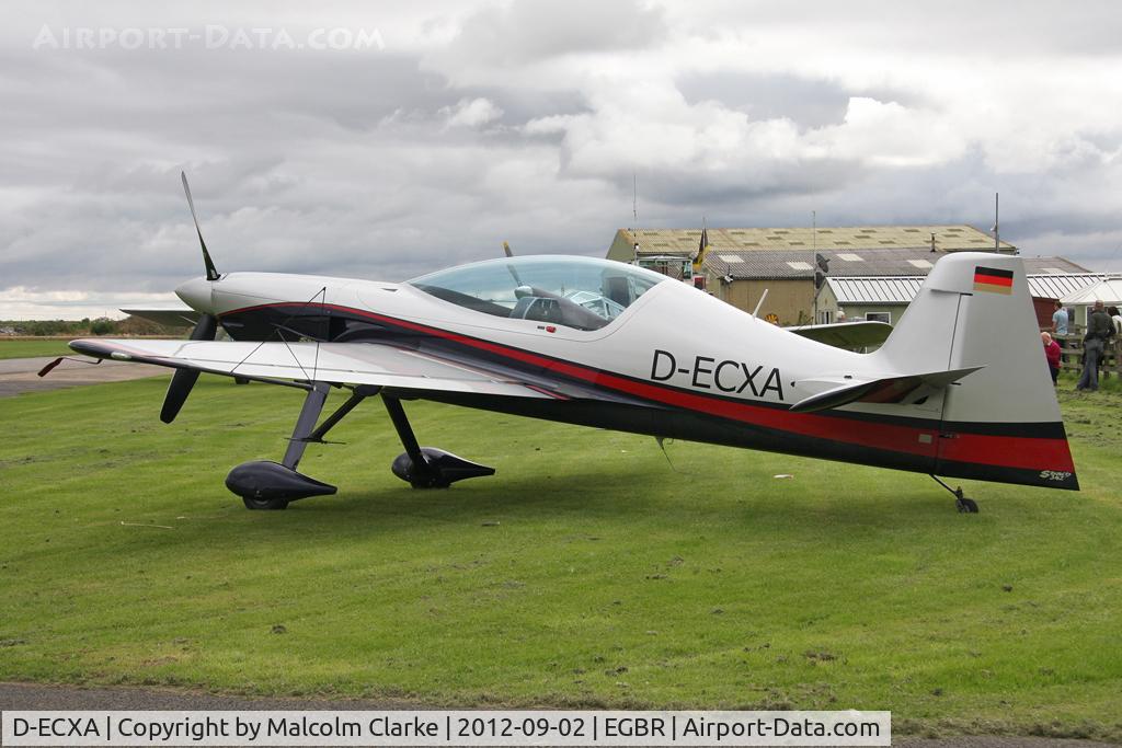 D-ECXA, XtremeAir XA-42 Sbach 342 C/N 109, ExtremeAir Sbach 342 at The Real Aeroplane Club's Wings & Wheels weekend, Breighton Airfield, September 2012.
