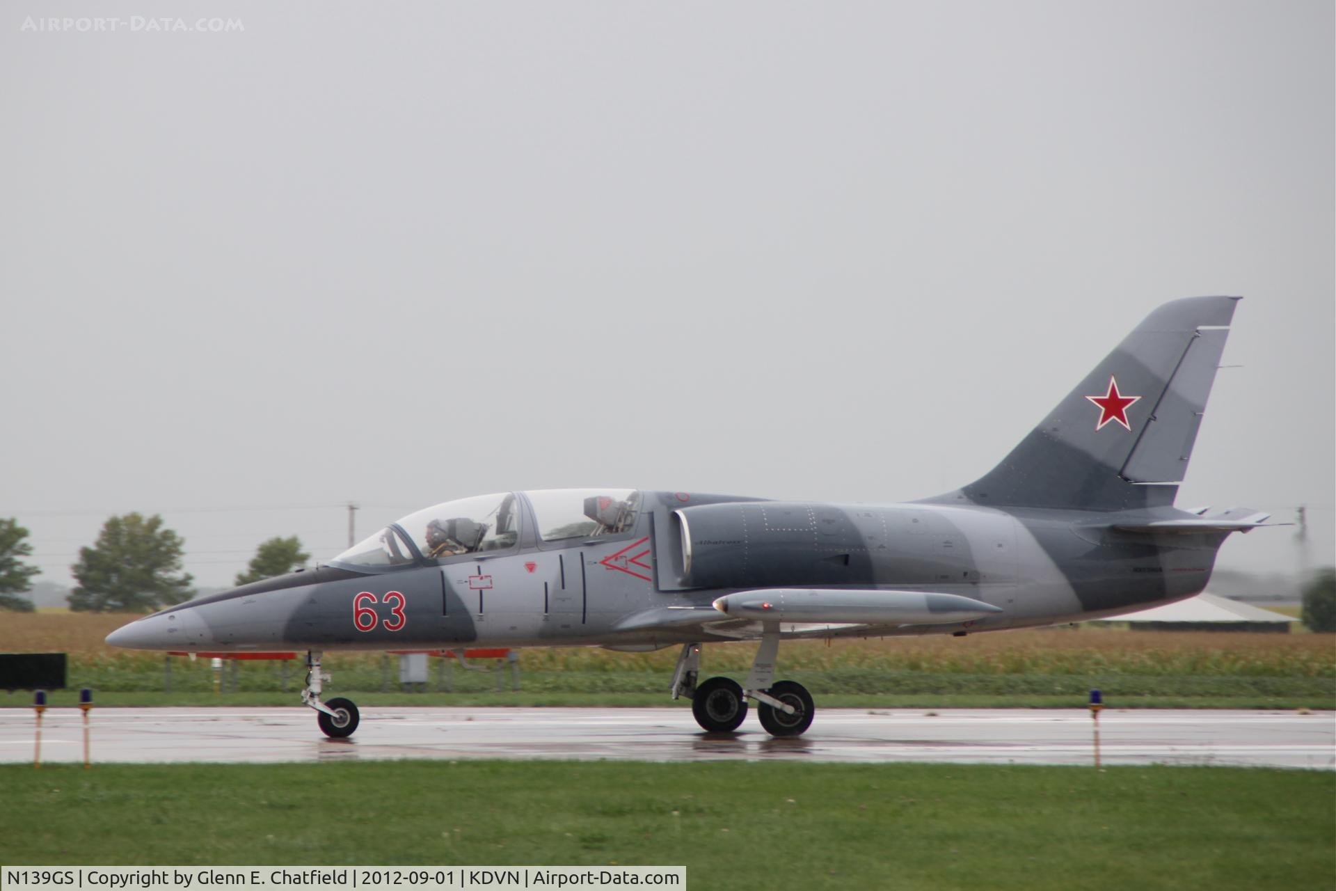 N139GS, Aero L-39C Albatros C/N 432833, Quad Cities Air Show