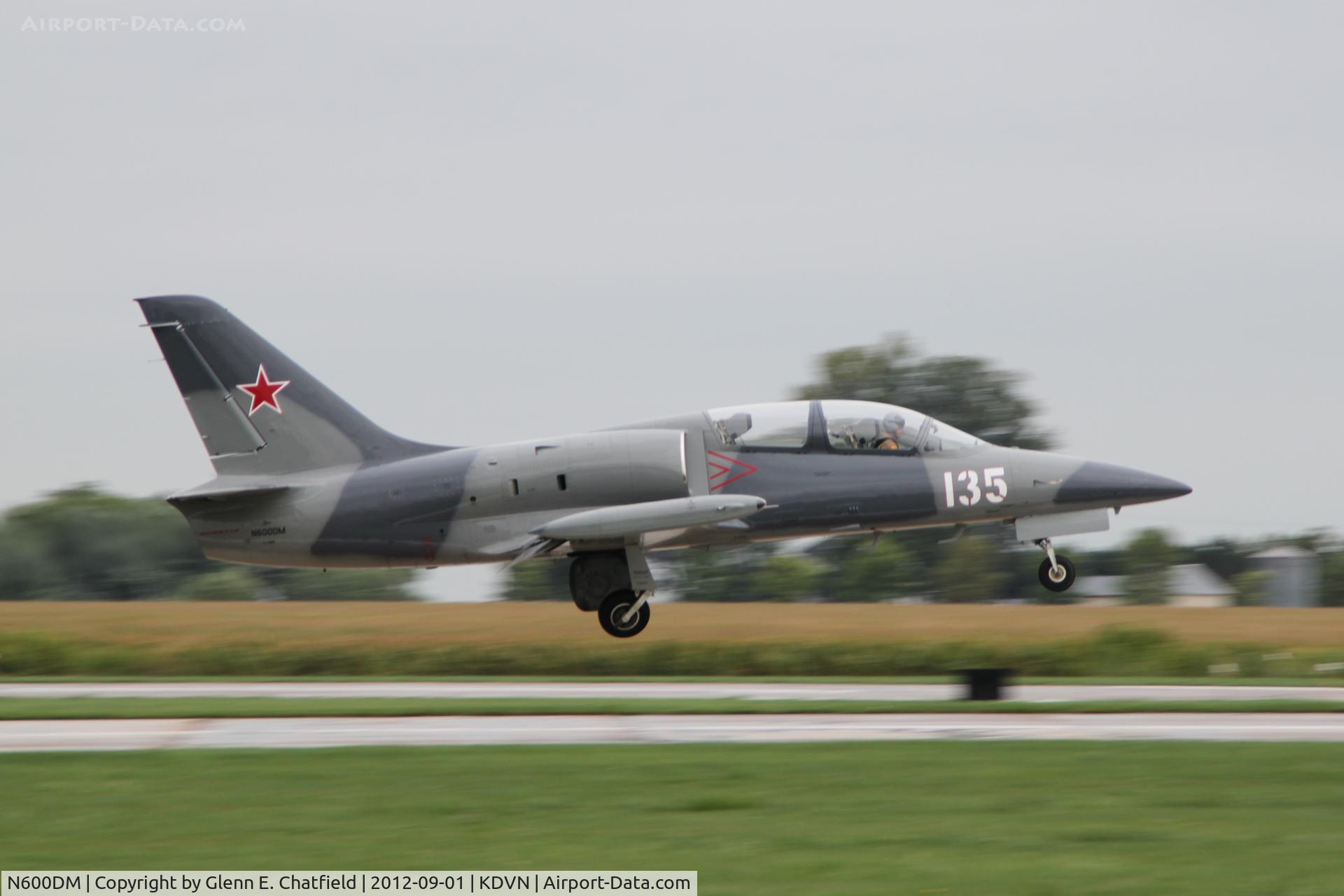 N600DM, 1984 Aero L-39 Albatros C/N 432935, Quad Cities Air Show