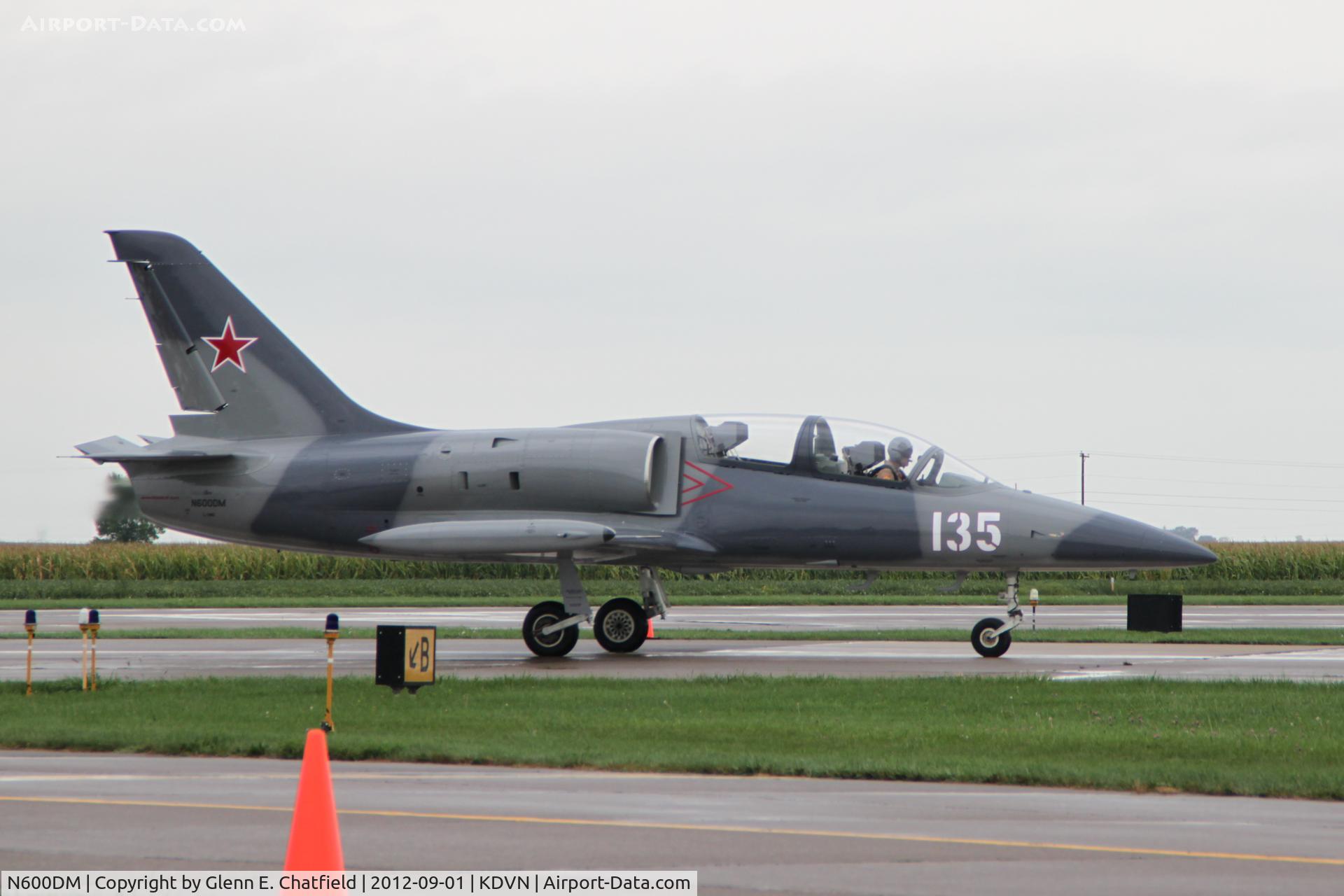 N600DM, 1984 Aero L-39 Albatros C/N 432935, Quad Cities Air Show