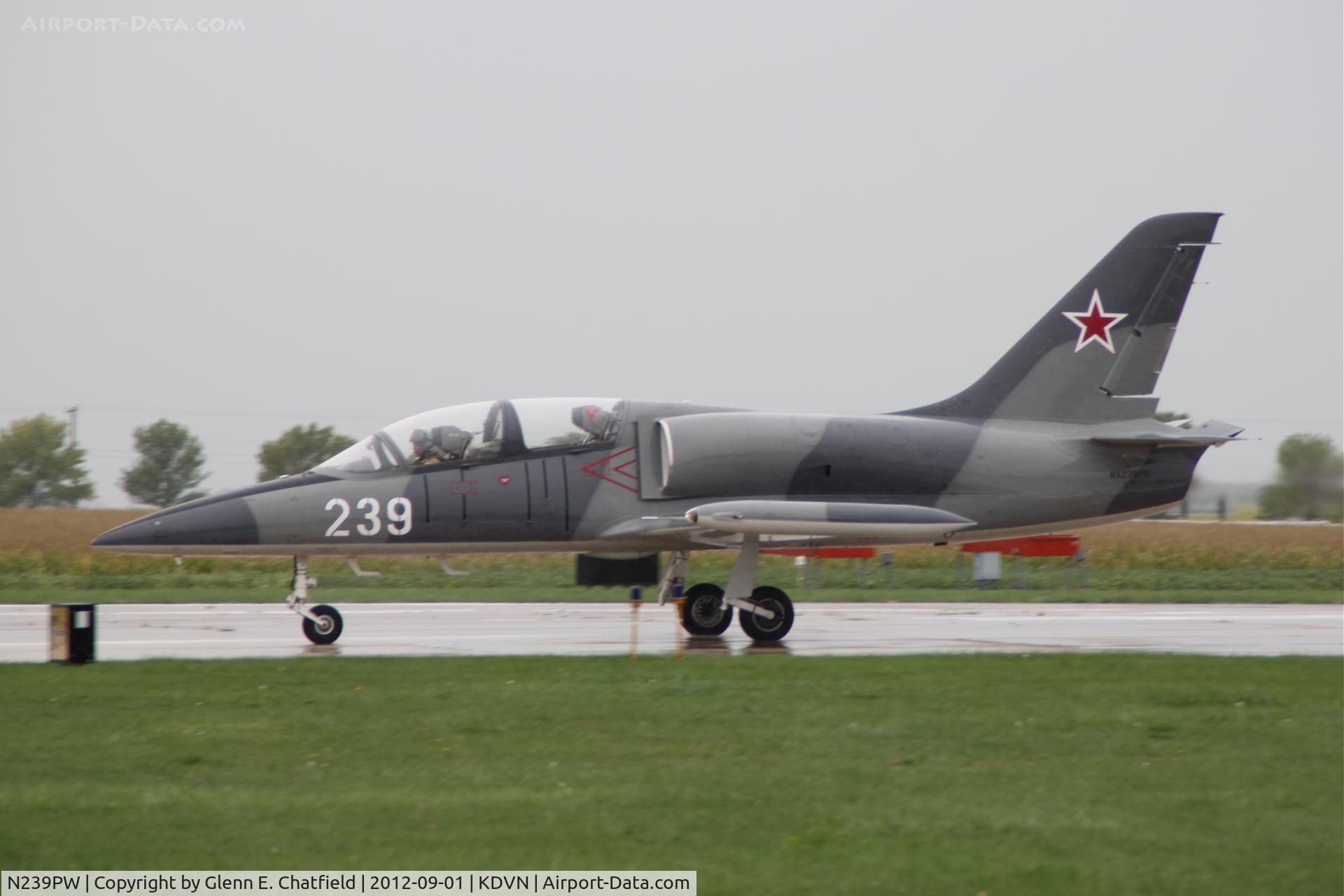 N239PW, 1979 Aero L-39C Albatros Albatros C/N 931526, Quad Cities Air Show