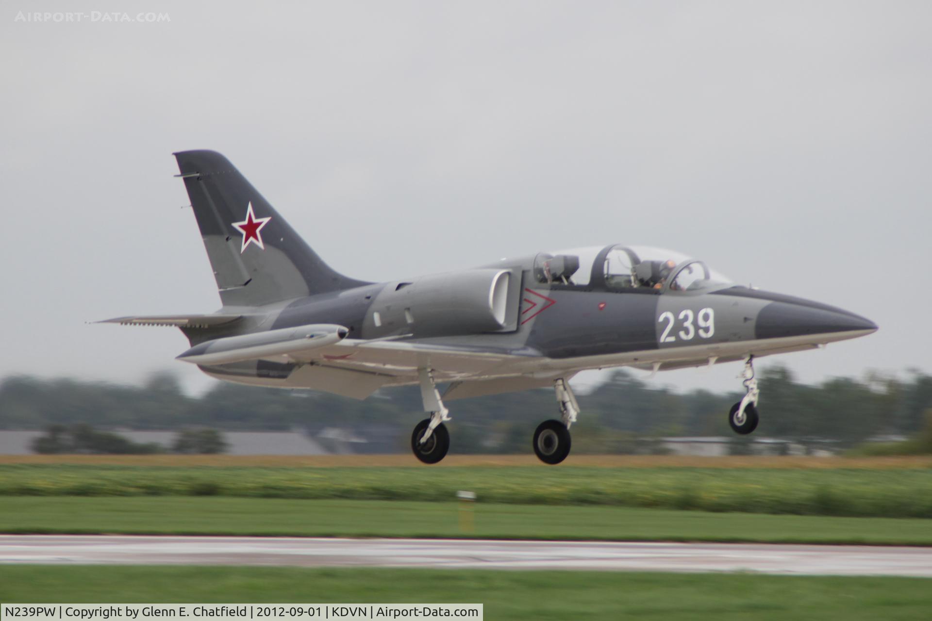 N239PW, 1979 Aero L-39C Albatros Albatros C/N 931526, Quad Cities Air Show