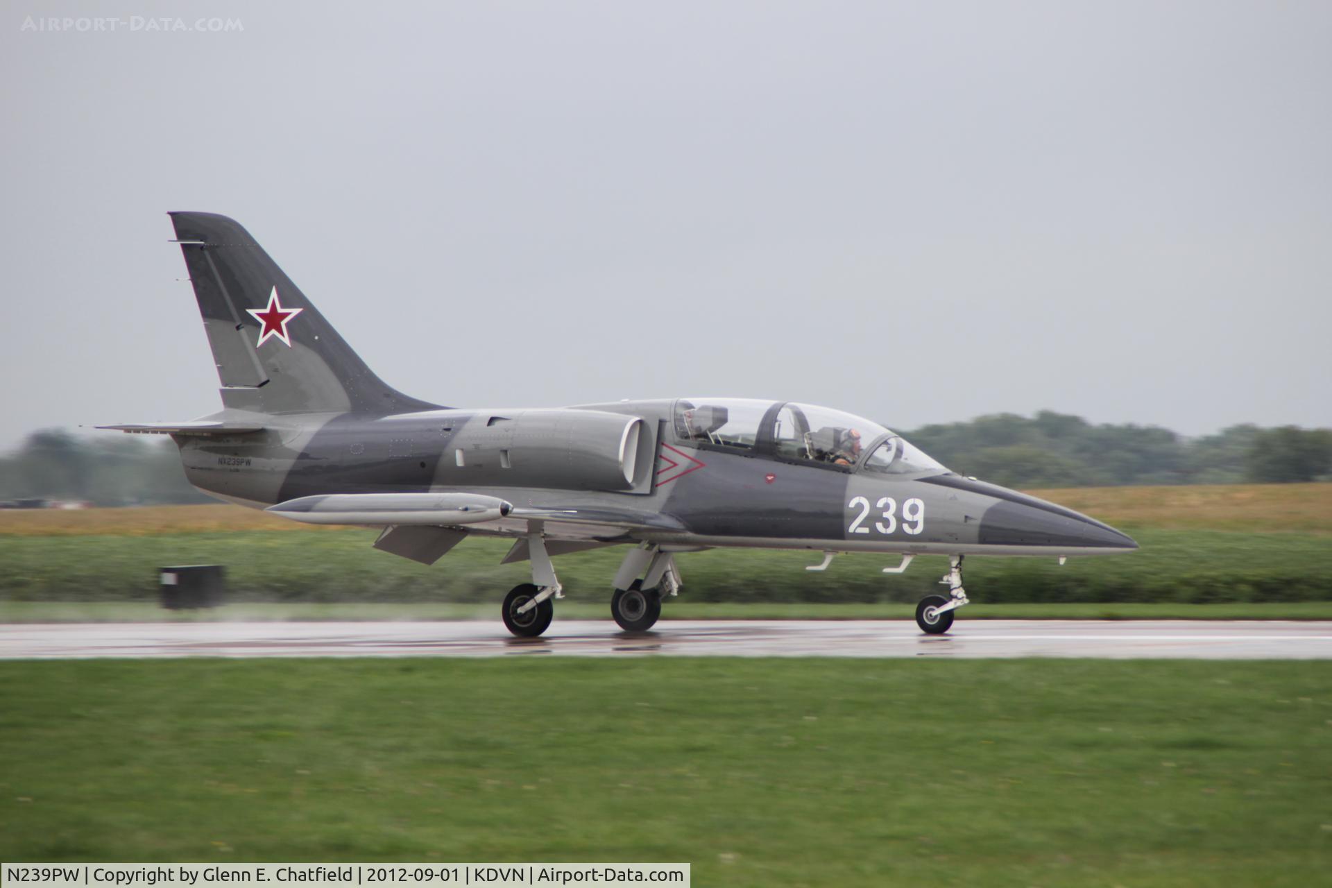 N239PW, 1979 Aero L-39C Albatros Albatros C/N 931526, Quad Cities Air Show