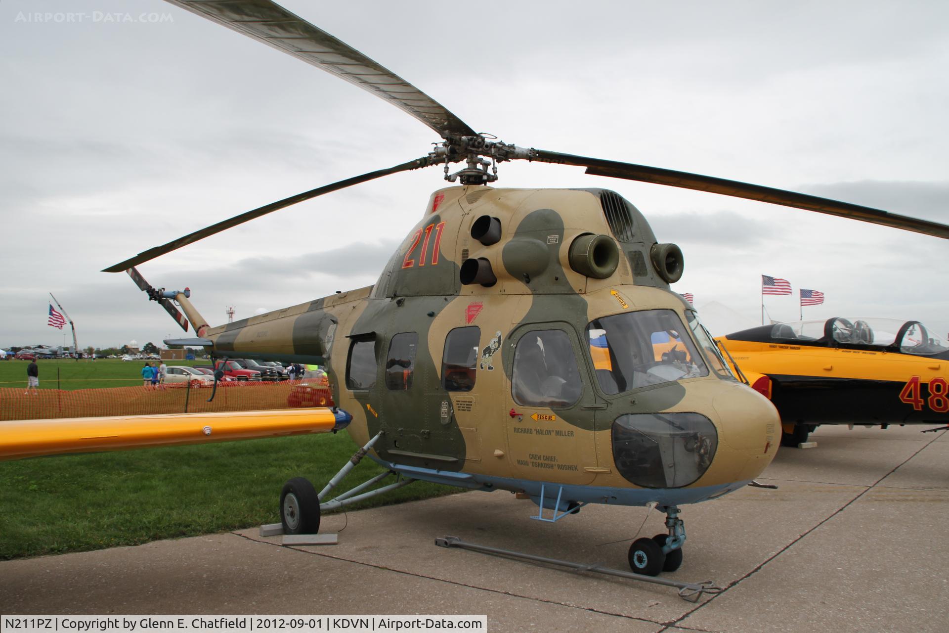 N211PZ, Mil Mi-2 Hoplite C/N 515021126, Quad Cities Air Show