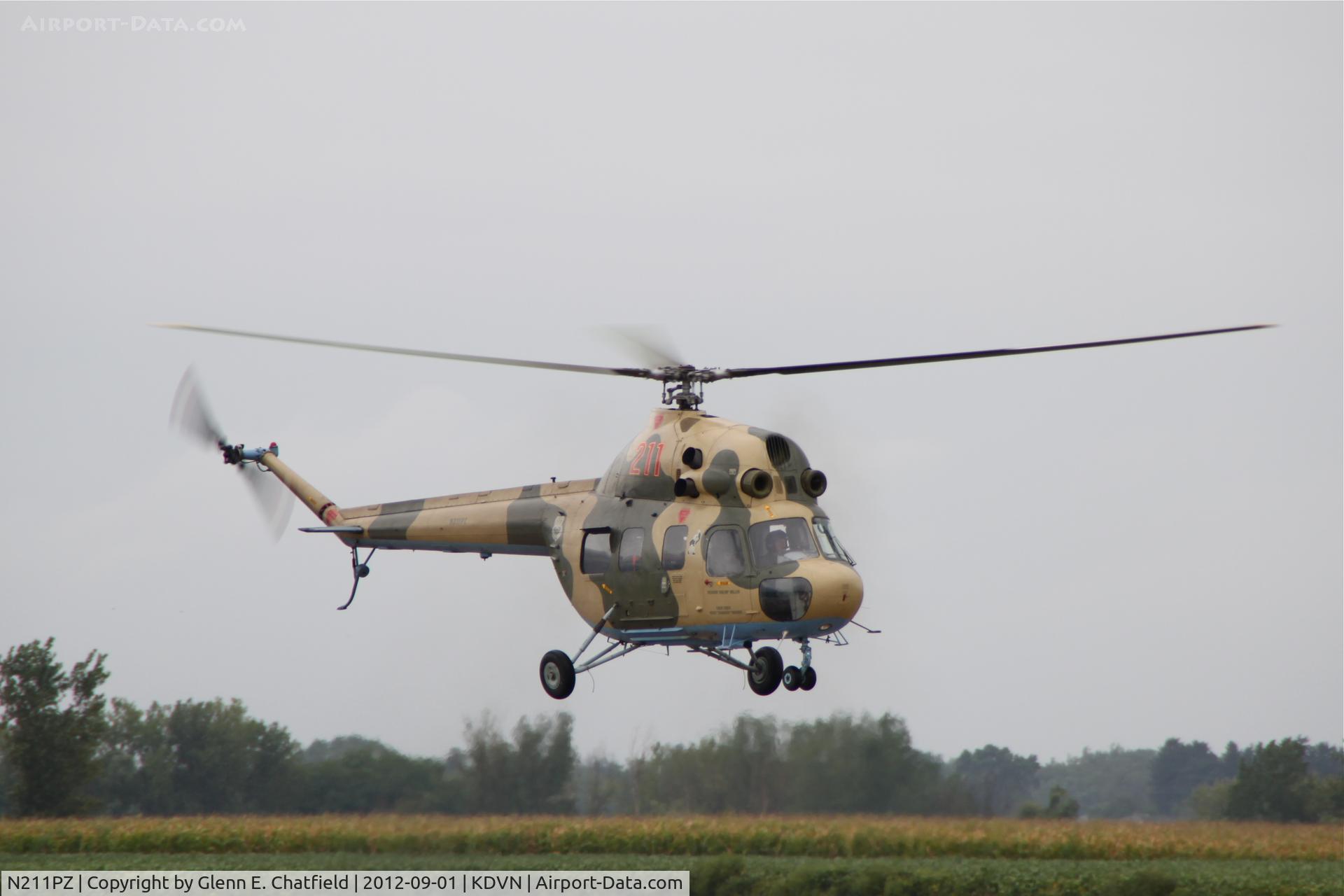 N211PZ, Mil Mi-2 Hoplite C/N 515021126, Quad Cities Air Show