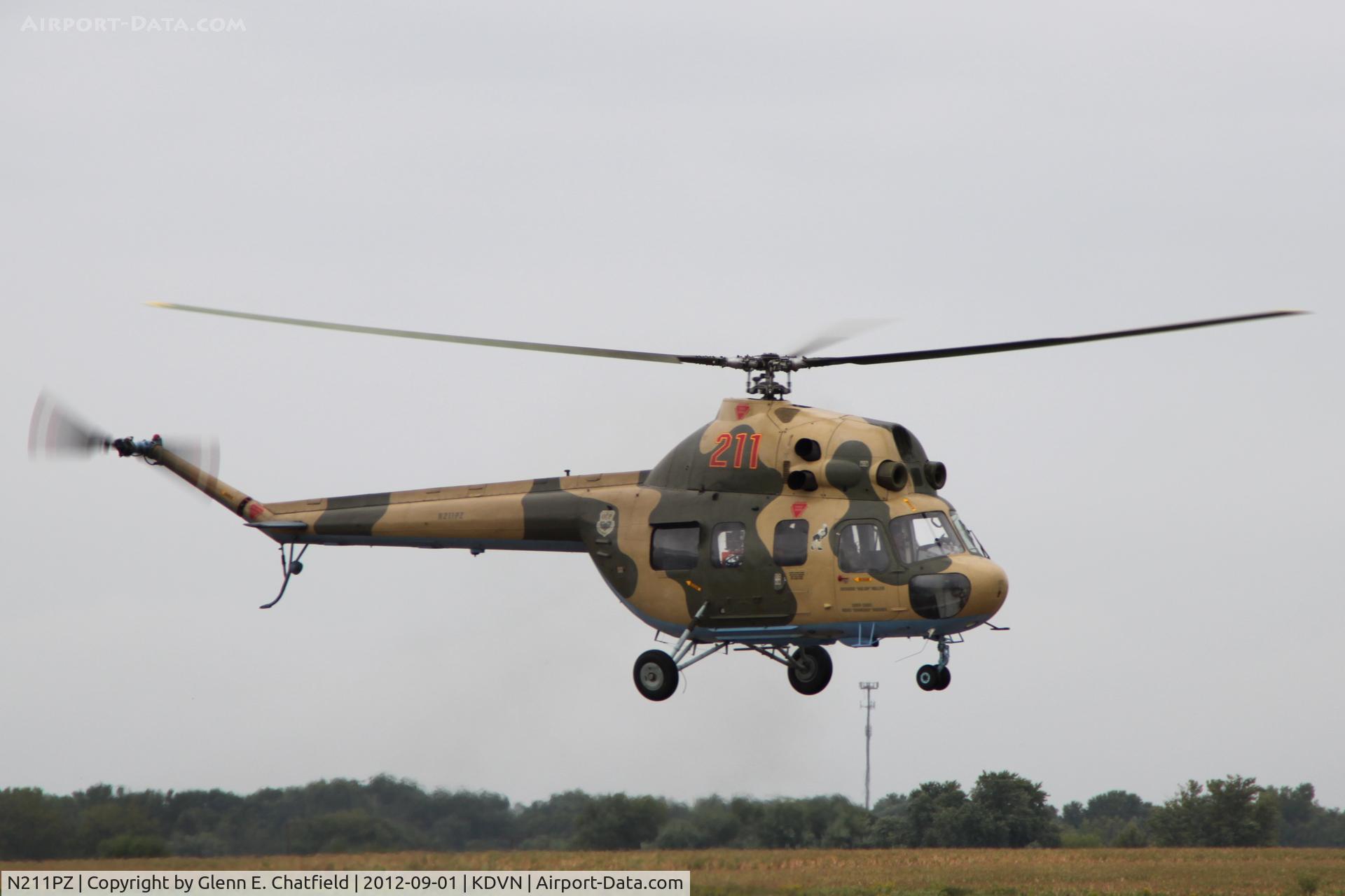 N211PZ, Mil Mi-2 Hoplite C/N 515021126, Quad Cities Air Show