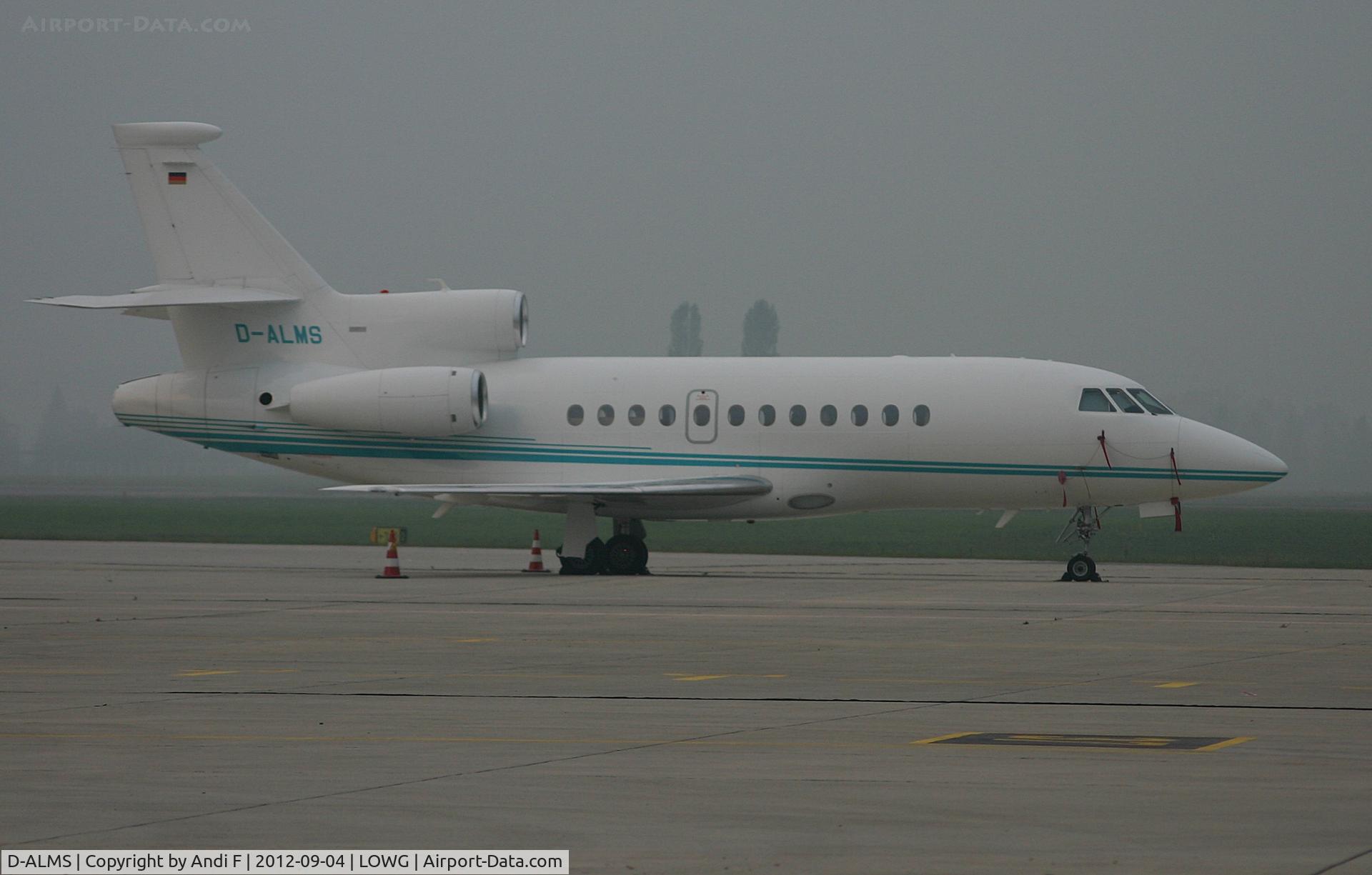 D-ALMS, 2009 Dassault Falcon 900EX C/N 227, Aerodienst Dassault Falcon 900EX