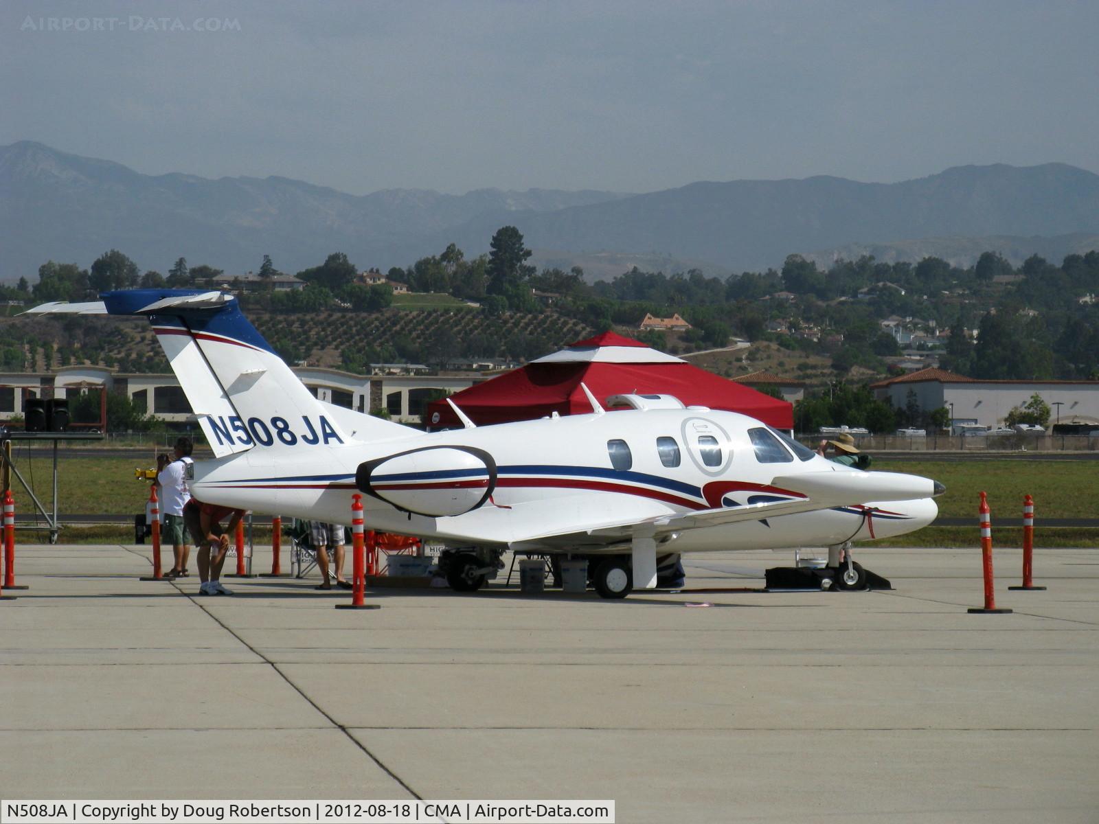 N508JA, 2006 Eclipse Aviation Corp EA500 C/N 000001, 2006 Eclipse EA500 VLJ, two P&W(C)PW610F-A Turbofans 900 lb st each, with FADEC, 1st production EA500