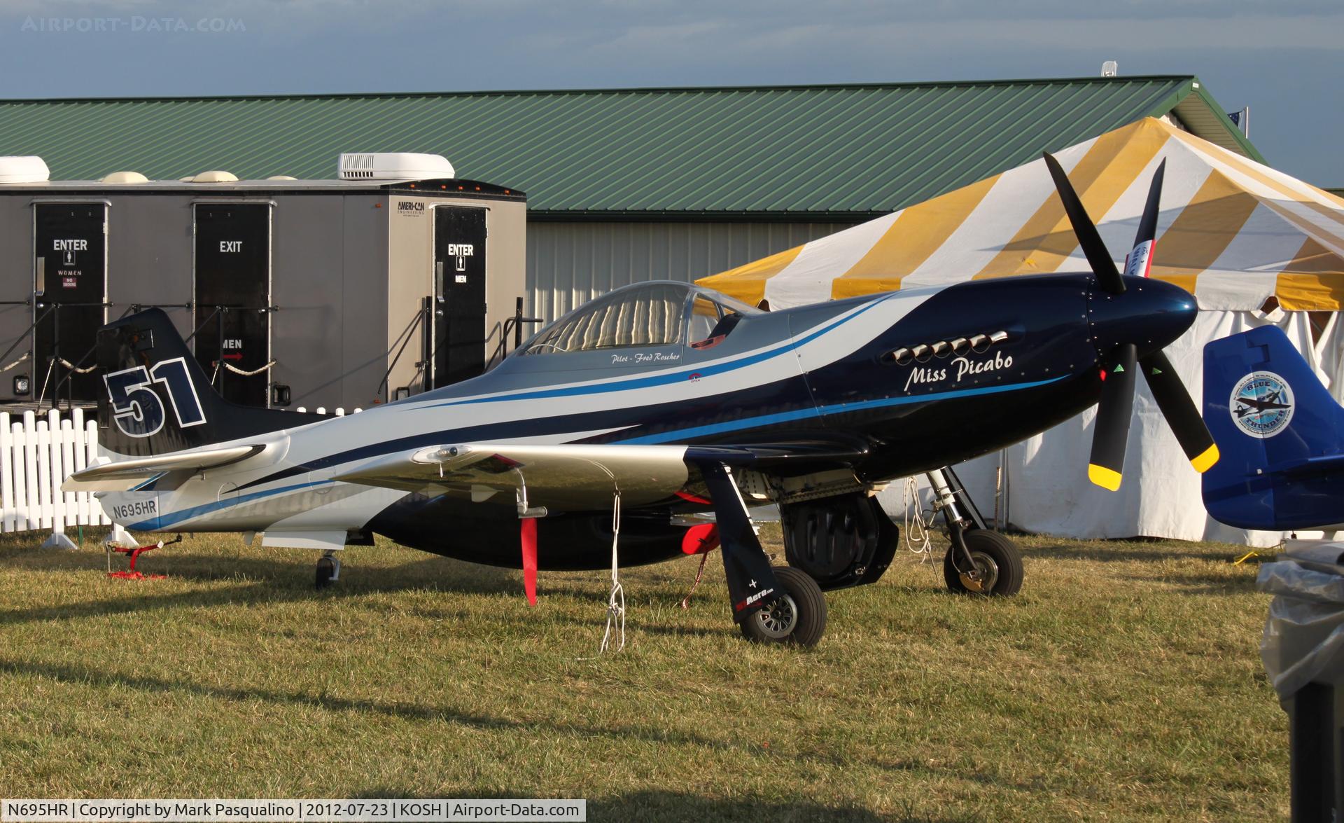 N695HR, Papa 51 Thunder Mustang C/N IITM026, Thunder Mustang