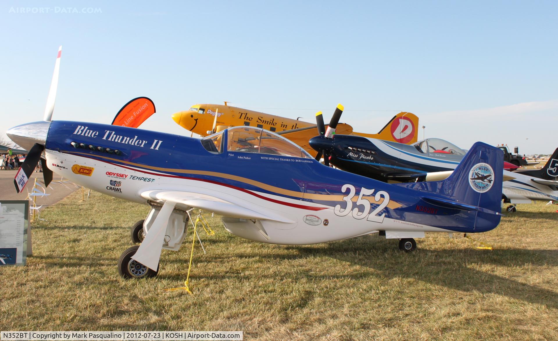 N352BT, 2009 Papa 51 Thunder Mustang C/N JHTM017, Thunder Mustang