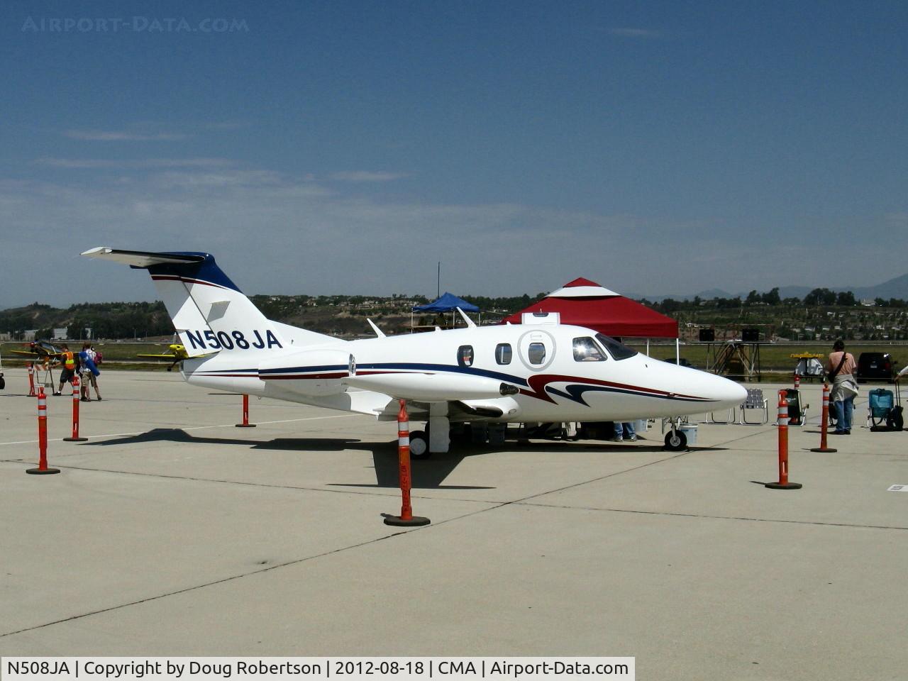 N508JA, 2006 Eclipse Aviation Corp EA500 C/N 000001, 2006 Eclipse EA500 VLJ, two P&W(C)610F-A Turbofans 900 lb st each, with FADEC, 1st production EA500!