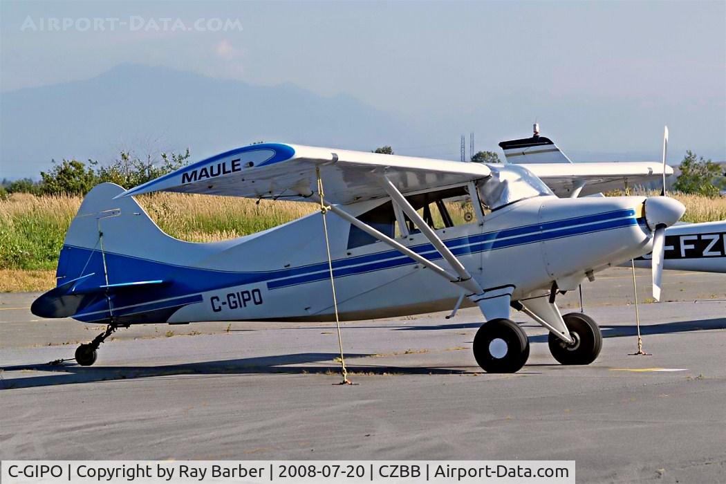 C-GIPO, 1973 Maule M-4-210C Rocket C/N 1096C, Maule M-4-210C Rocket [1096C] Boundary Bay~C 20/07/2008