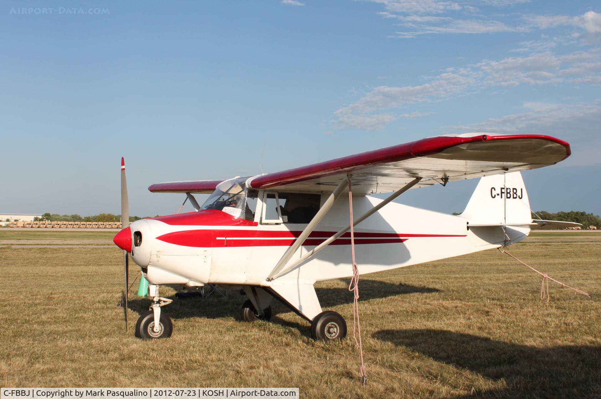 C-FBBJ, 1962 Piper PA-22-108 Colt C/N 22-9251, Piper PA-22-108