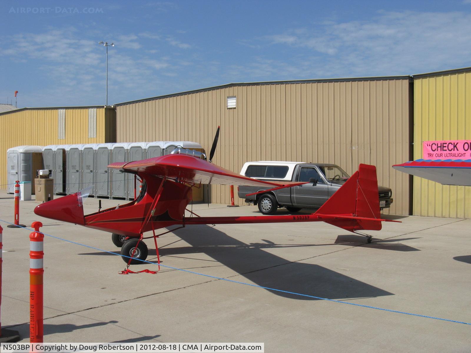 N503BP, 2005 Kolb Firestar C/N 001 (N503BP), 2005 Peterson KOLB FIRESTAR, Rotax 503 DCDI 50 Hp two-stroke two cylinder pusher