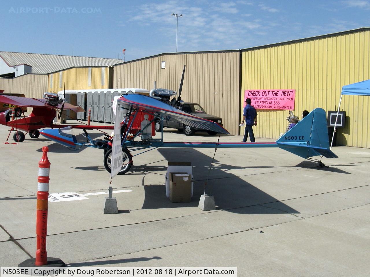 N503EE, Peterson Bill BLUE GOOSE C/N 001, 2009 Peterson BLUE GOOSE, probably Rotax 503 pusher
