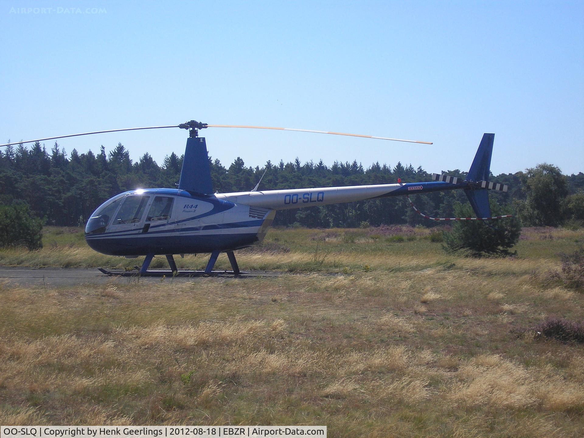 OO-SLQ, Robinson R44 Raven II C/N 10070, Fly In
