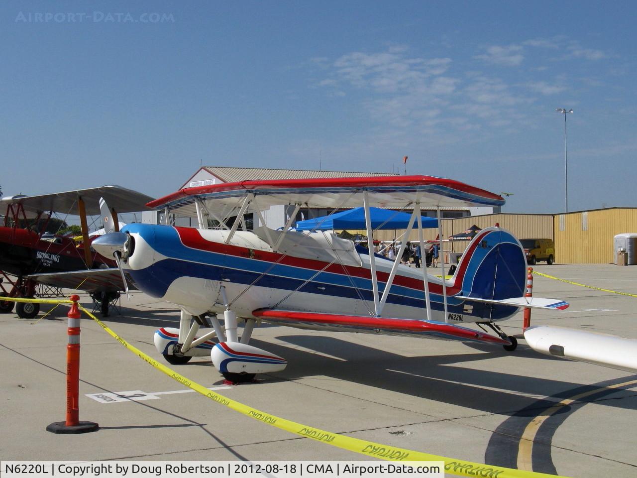 N6220L, 1976 Great Lakes 2T-1A-2 Sport Trainer C/N 0732, 1976 Great Lakes 2T-1A-2 SPORT TRAINER, Lycoming AEIO-360 180 Hp fully aerobatic with four ailerons-quick roll rate