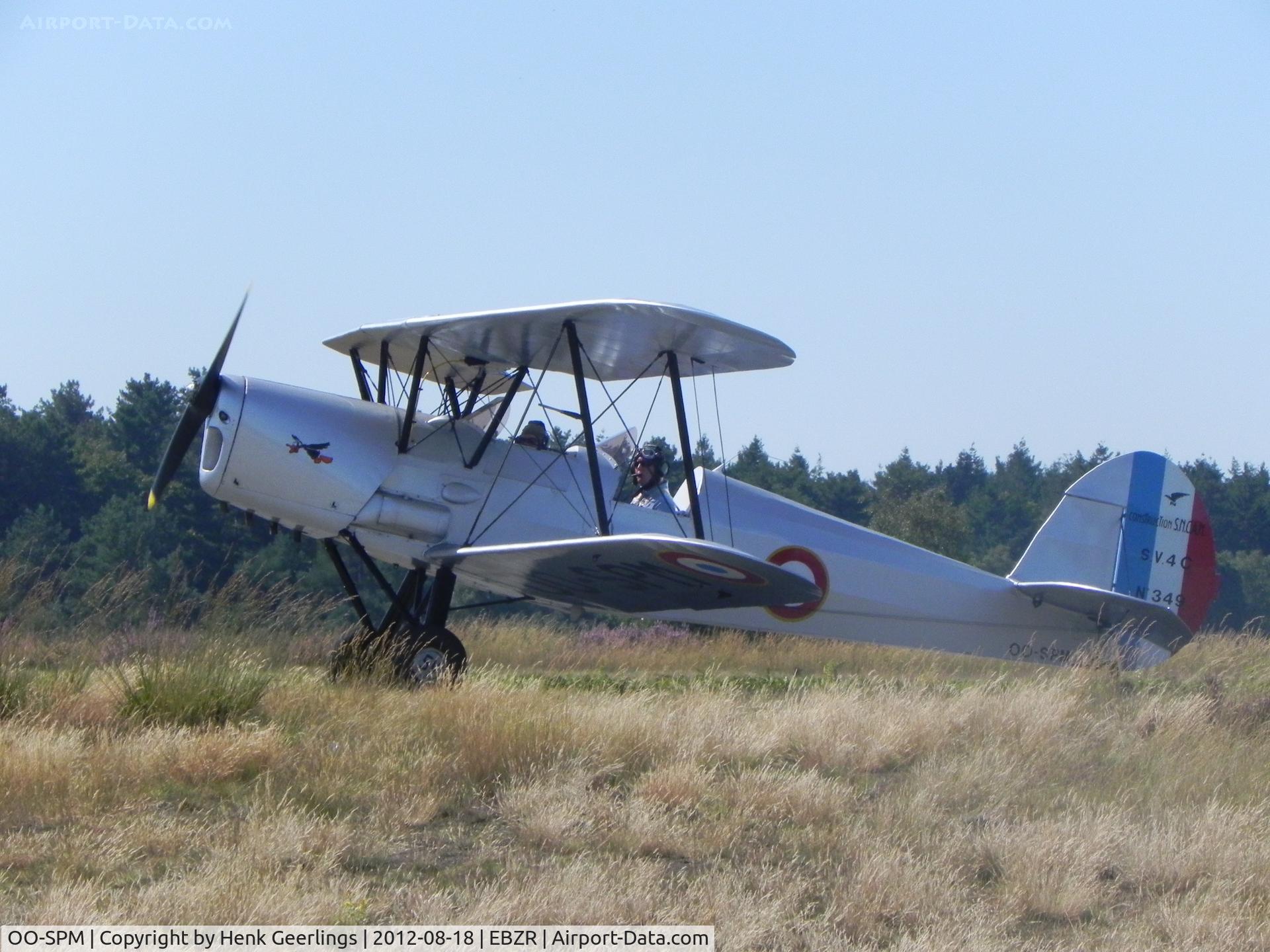 OO-SPM, Stampe-Vertongen SV-4C C/N 349, Fly In