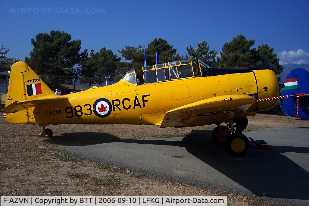 F-AZVN, 1941 North American T-6G Texan C/N 168-87, Festaria Air Show