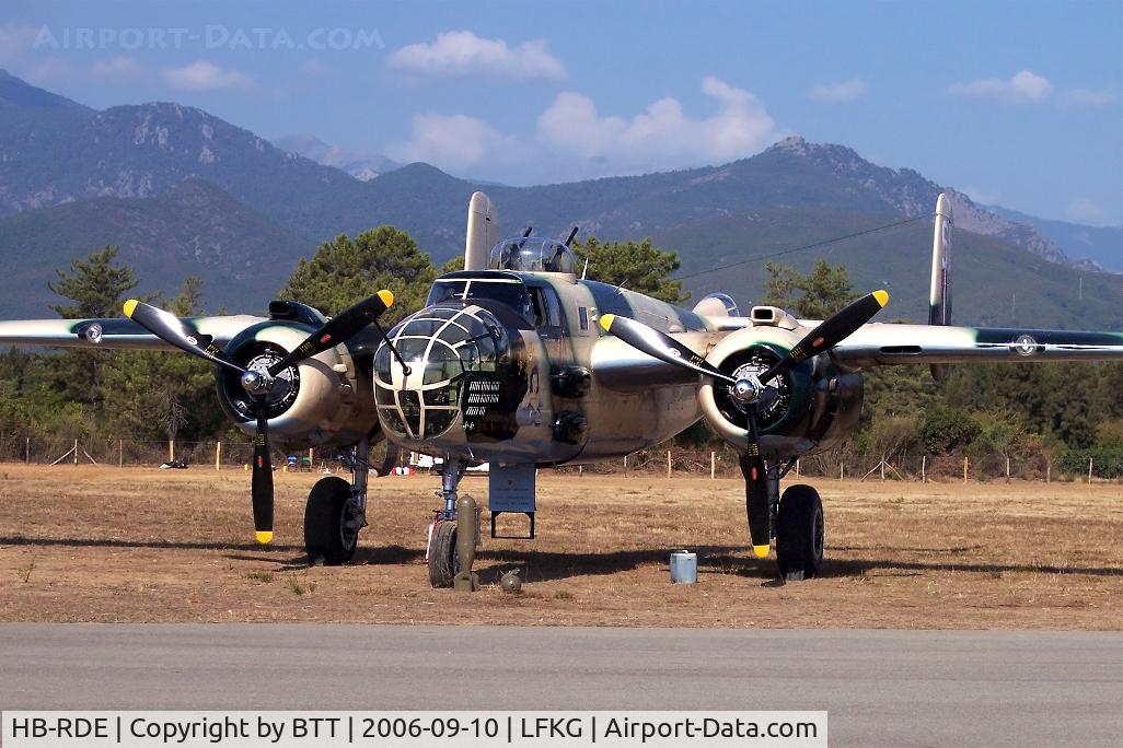 HB-RDE, 1945 North American B-25J Mitchell Mitchell C/N 108-47562, Festaria Air Show