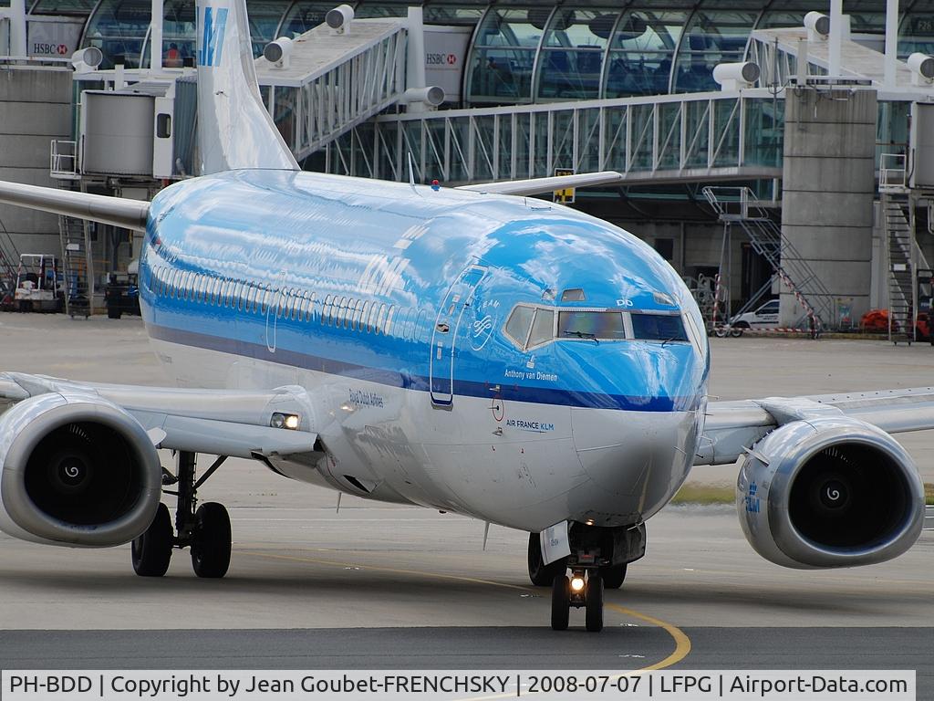 PH-BDD, 1986 Boeing 737-306 C/N 23540, ex KLM, ferried AMS-EGBP 2009-12-07 for part-out and scrap.
