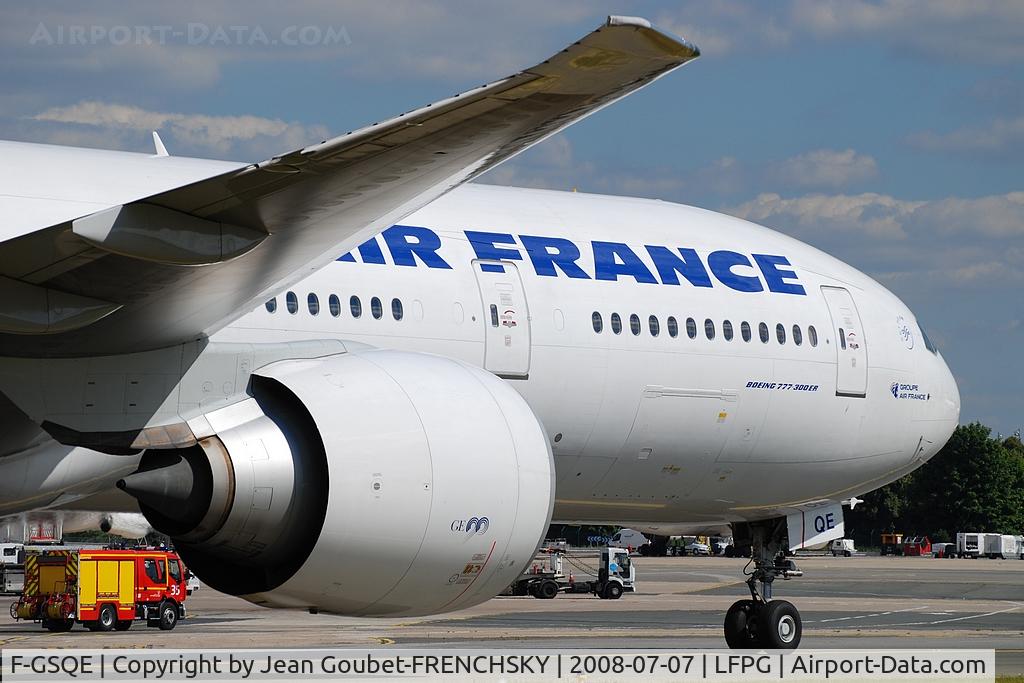 F-GSQE, 2004 Boeing 777-328/ER C/N 32851, AF from Los Angeles