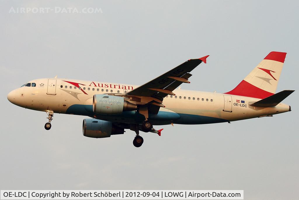OE-LDC, 2004 Airbus A319-112 C/N 2262, OE-LDC
