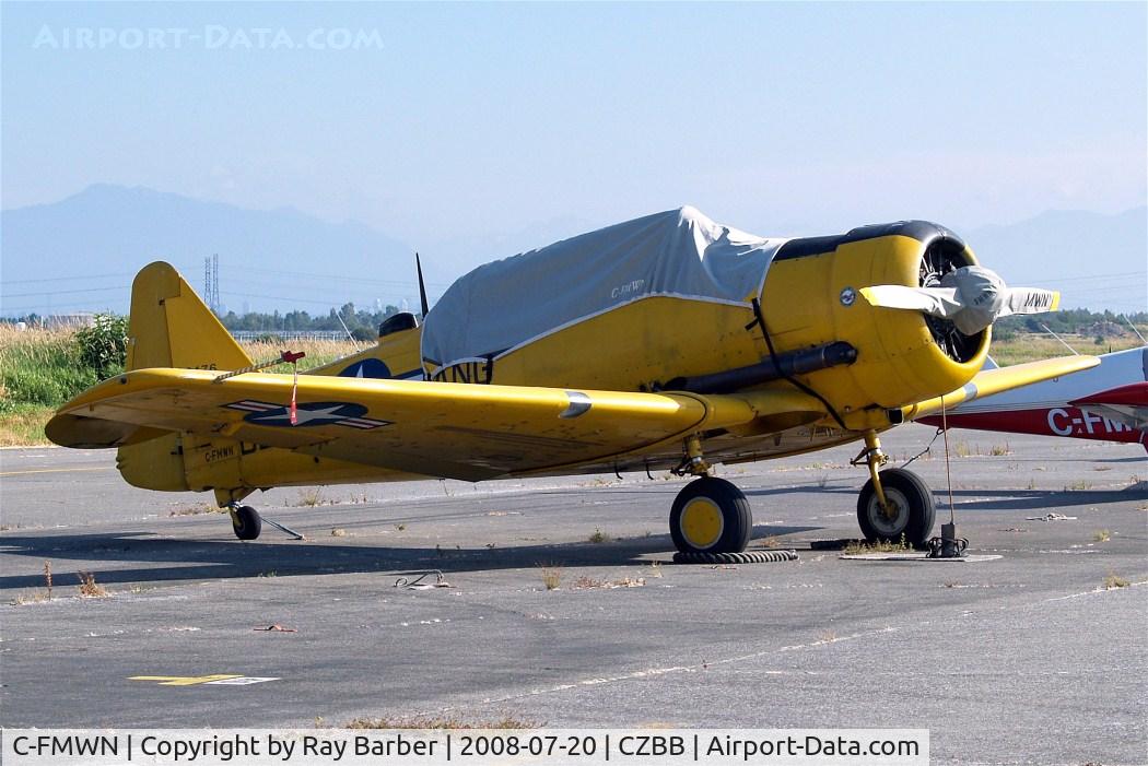 C-FMWN, 1953 Canadian Car & Foundry T-6 Harvard Mk.4 C/N CCF4-267, Canadian Car & Foundry T-6J Harvard IV [CCF4-267] Boundary Bay~C 20/07/2008