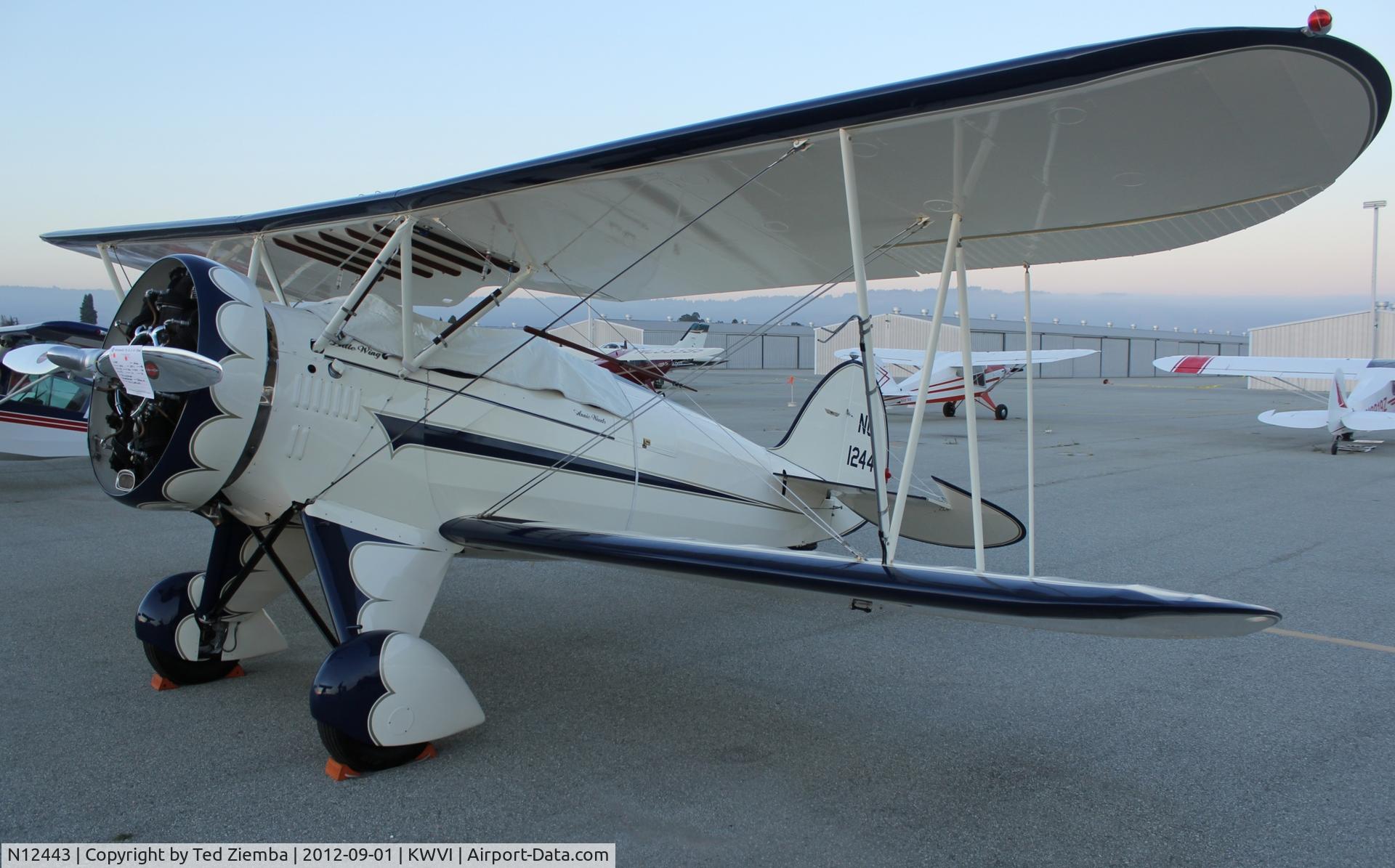 N12443, 1932 Waco UBF C/N 3606, N12443 at KWVI