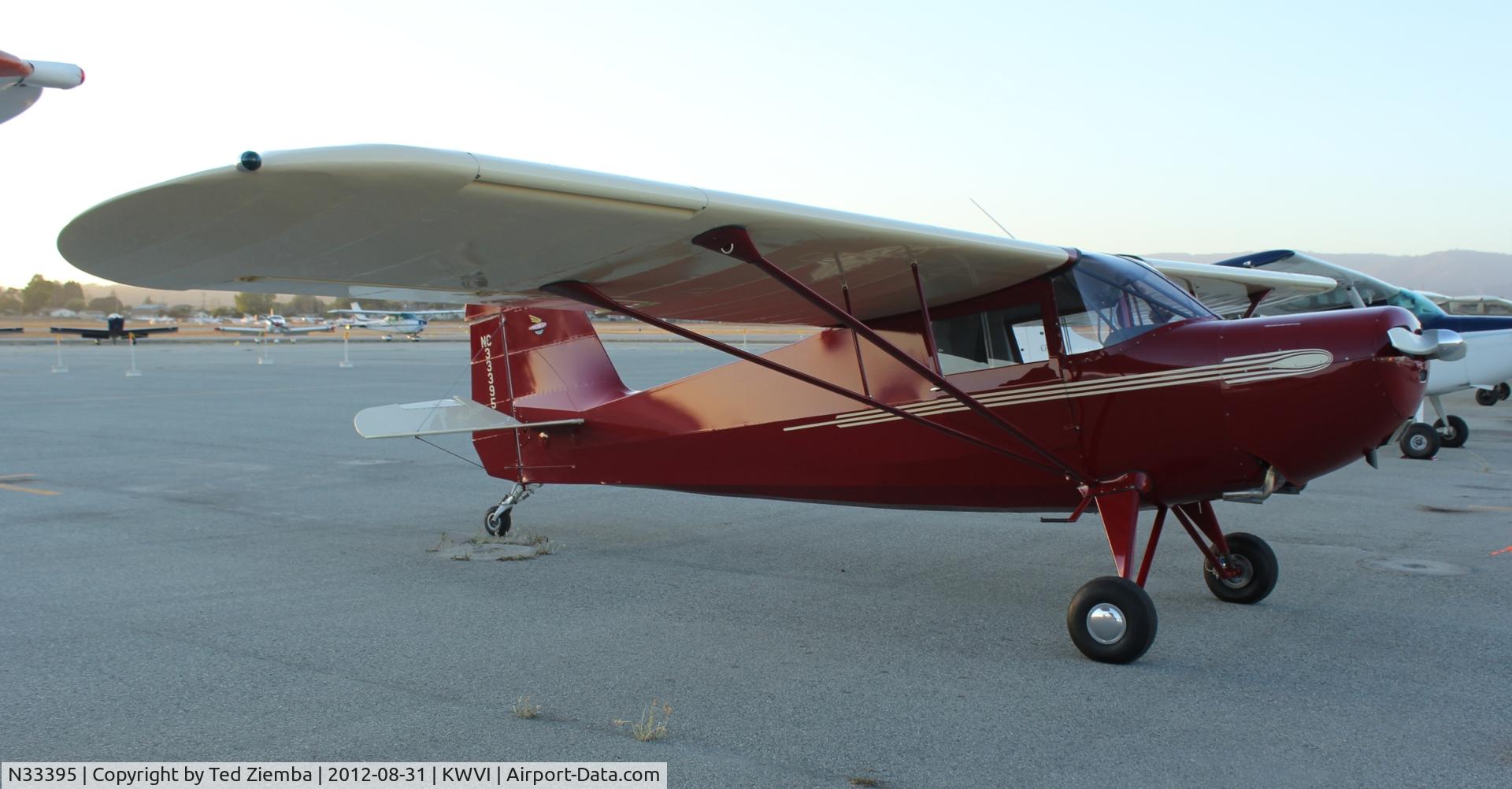 N33395, 1946 Commonwealth 185 Skyranger C/N 1616, Rearwin Skyranger at KWVI.