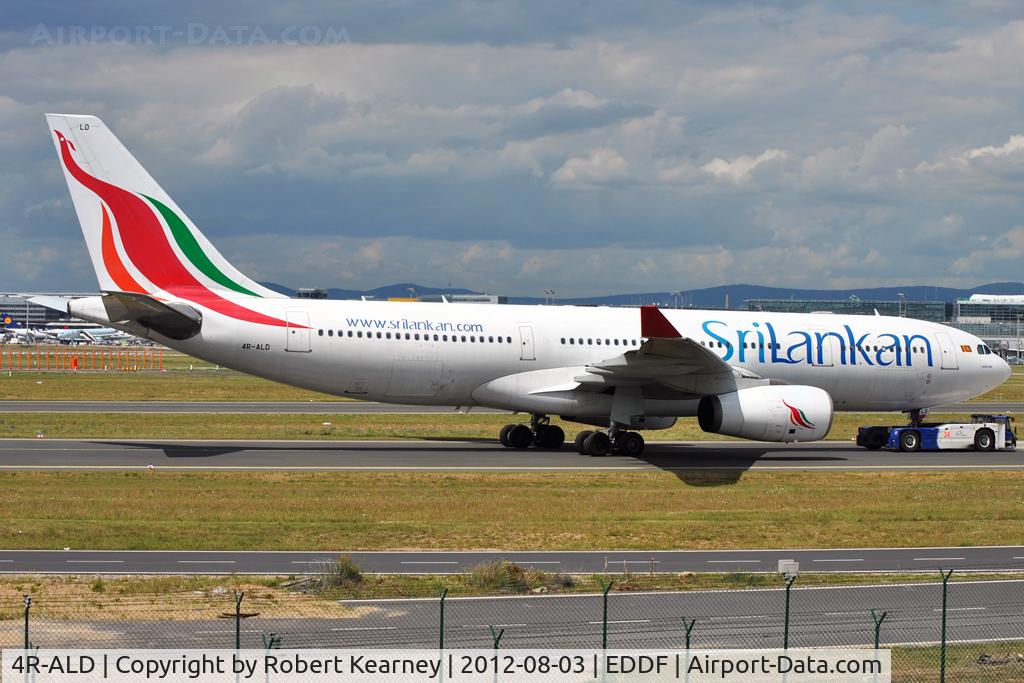 4R-ALD, 1999 Airbus A330-243 C/N 313, Being towed around to parking