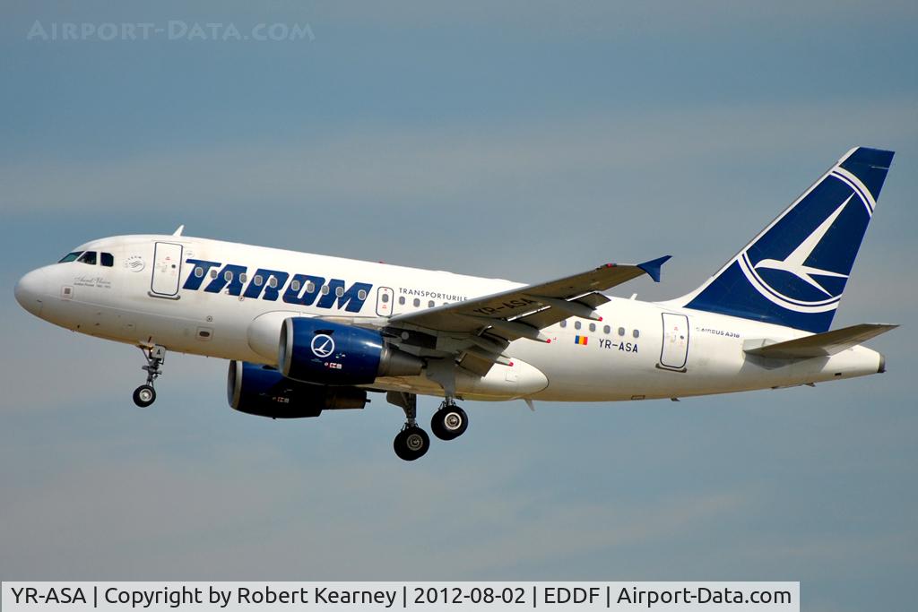 YR-ASA, 2006 Airbus A318-111 C/N 2931, On approach for r/w 25L