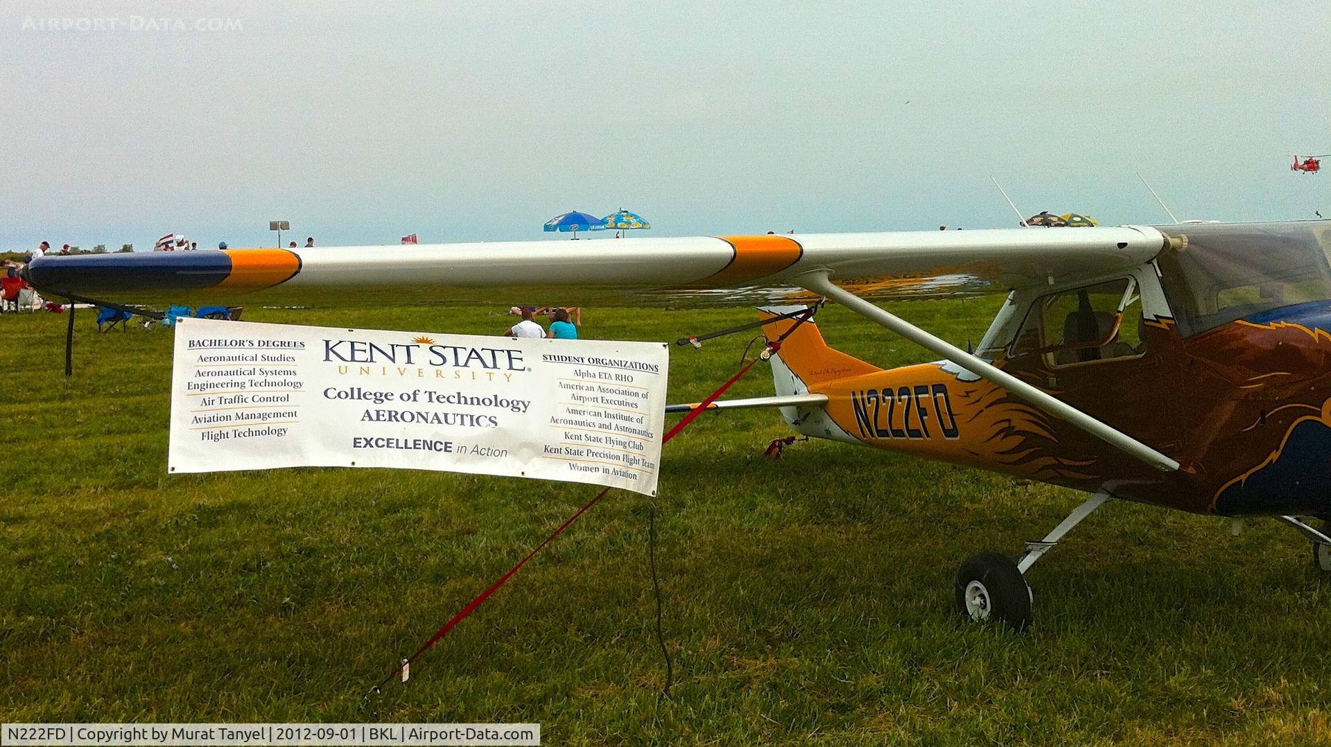 N222FD, 1968 Cessna 150H C/N 15068498, @ the 2012 Cleveland National Air Show