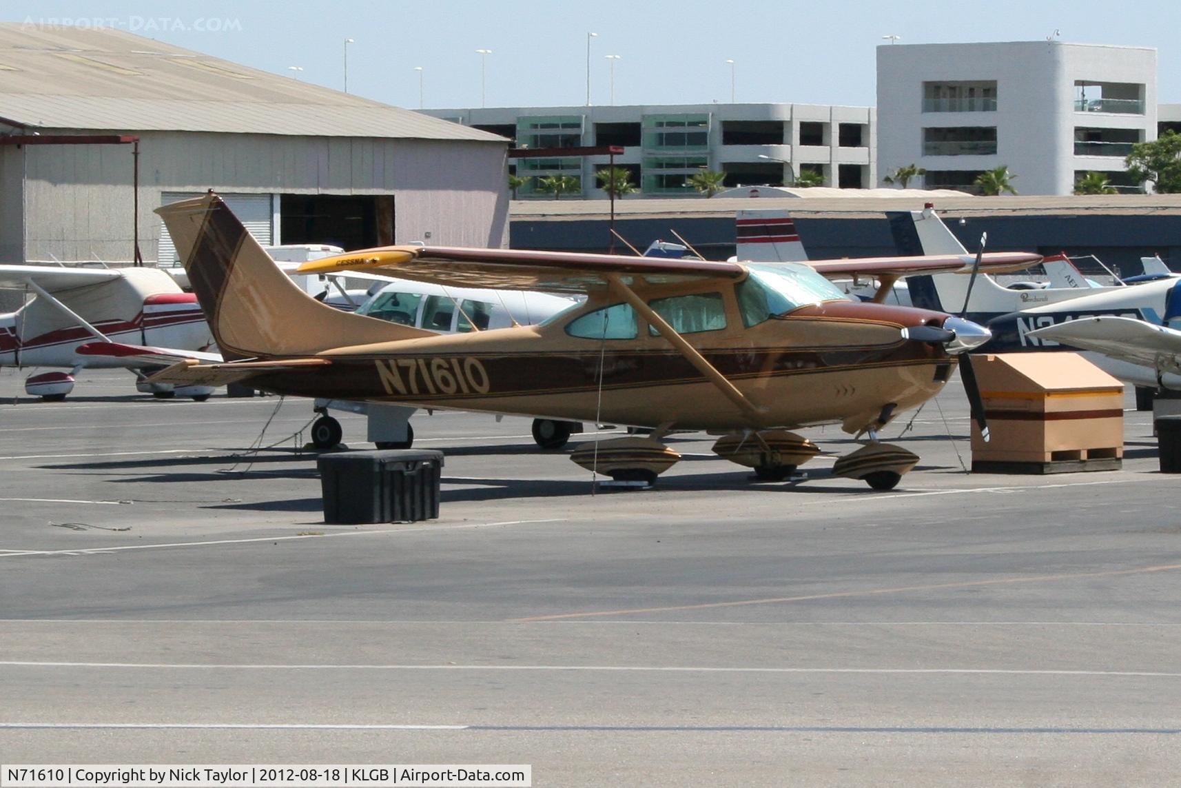 N71610, 1969 Cessna 182M Skylane C/N 18259687, Parked on the north ramp