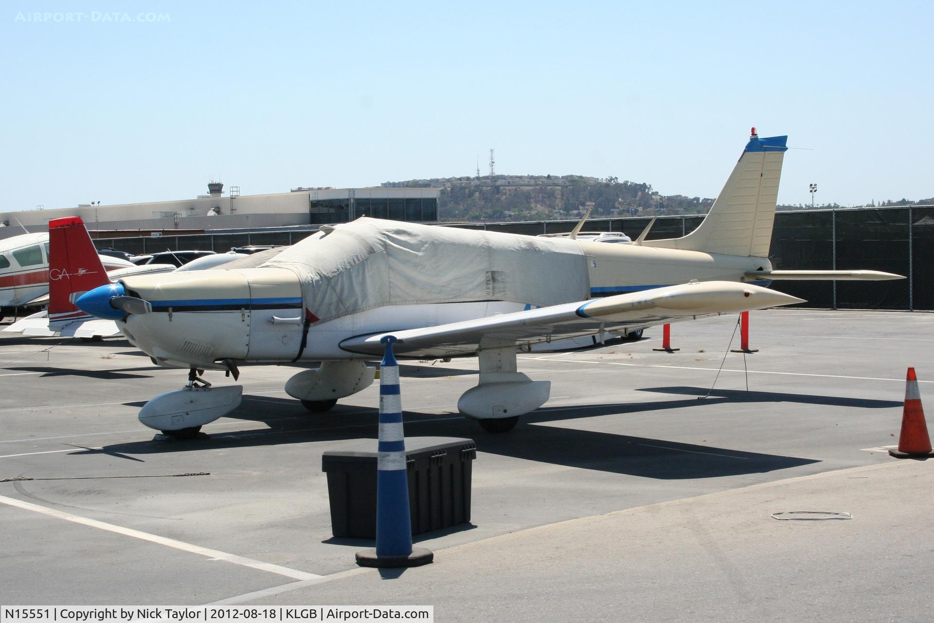N15551, 1972 Piper PA-32-260 Cherokee Six C/N 32-7300010, Parked on the north ramp